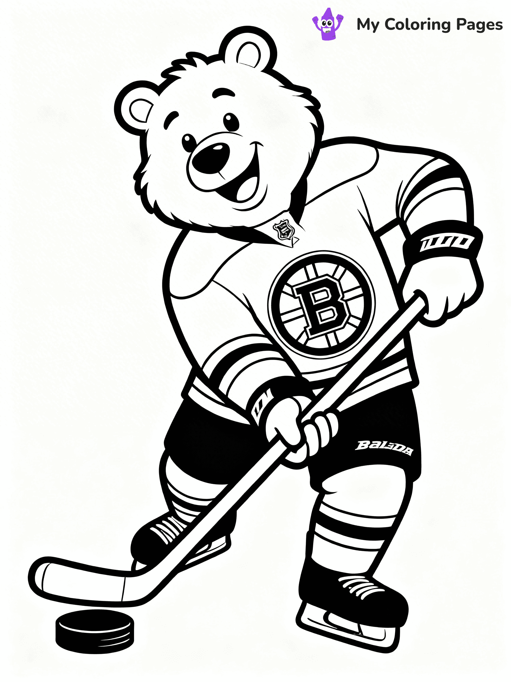 Bruins Coloring Pages - 19