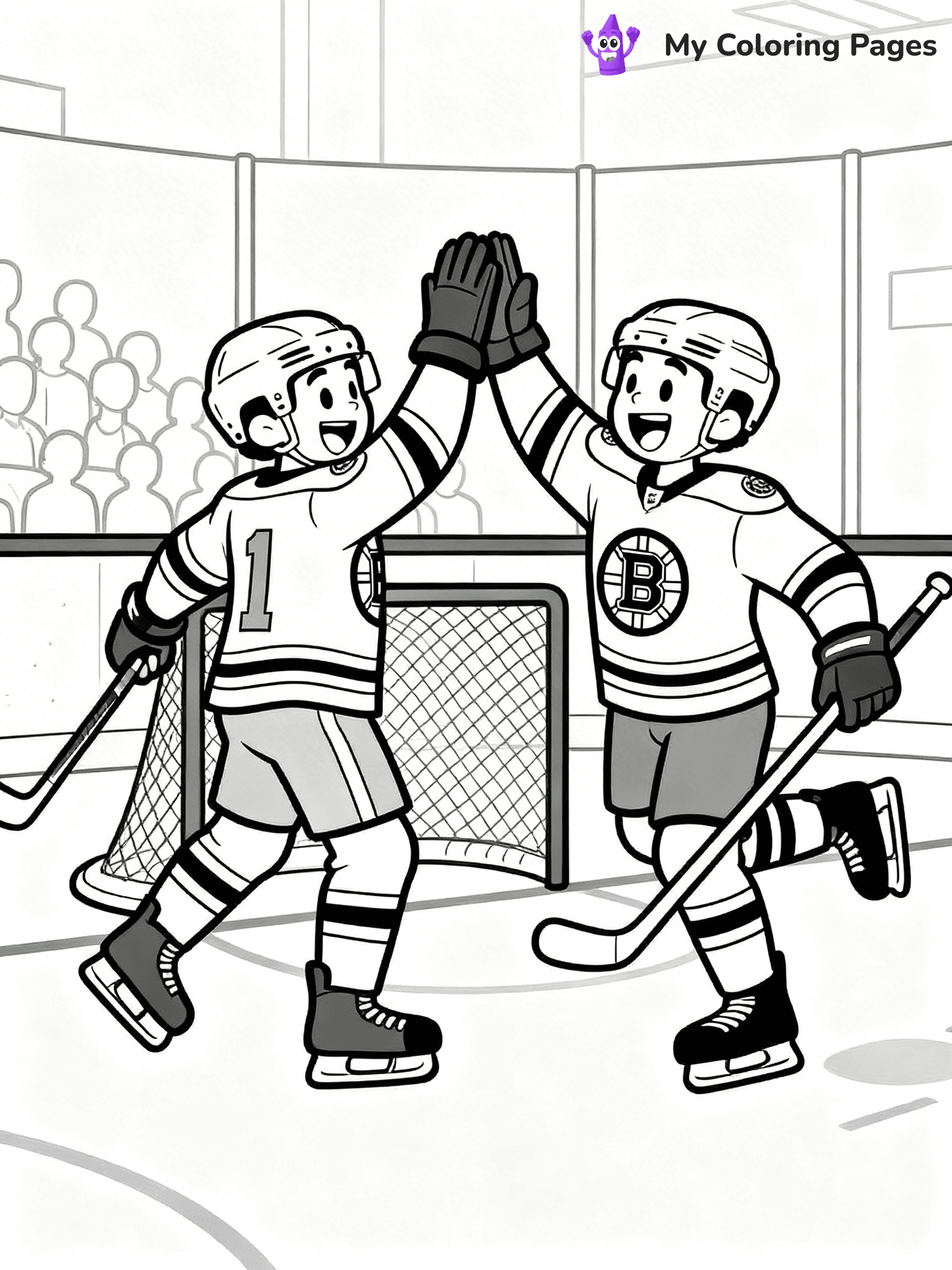 Bruins Coloring Pages - 15