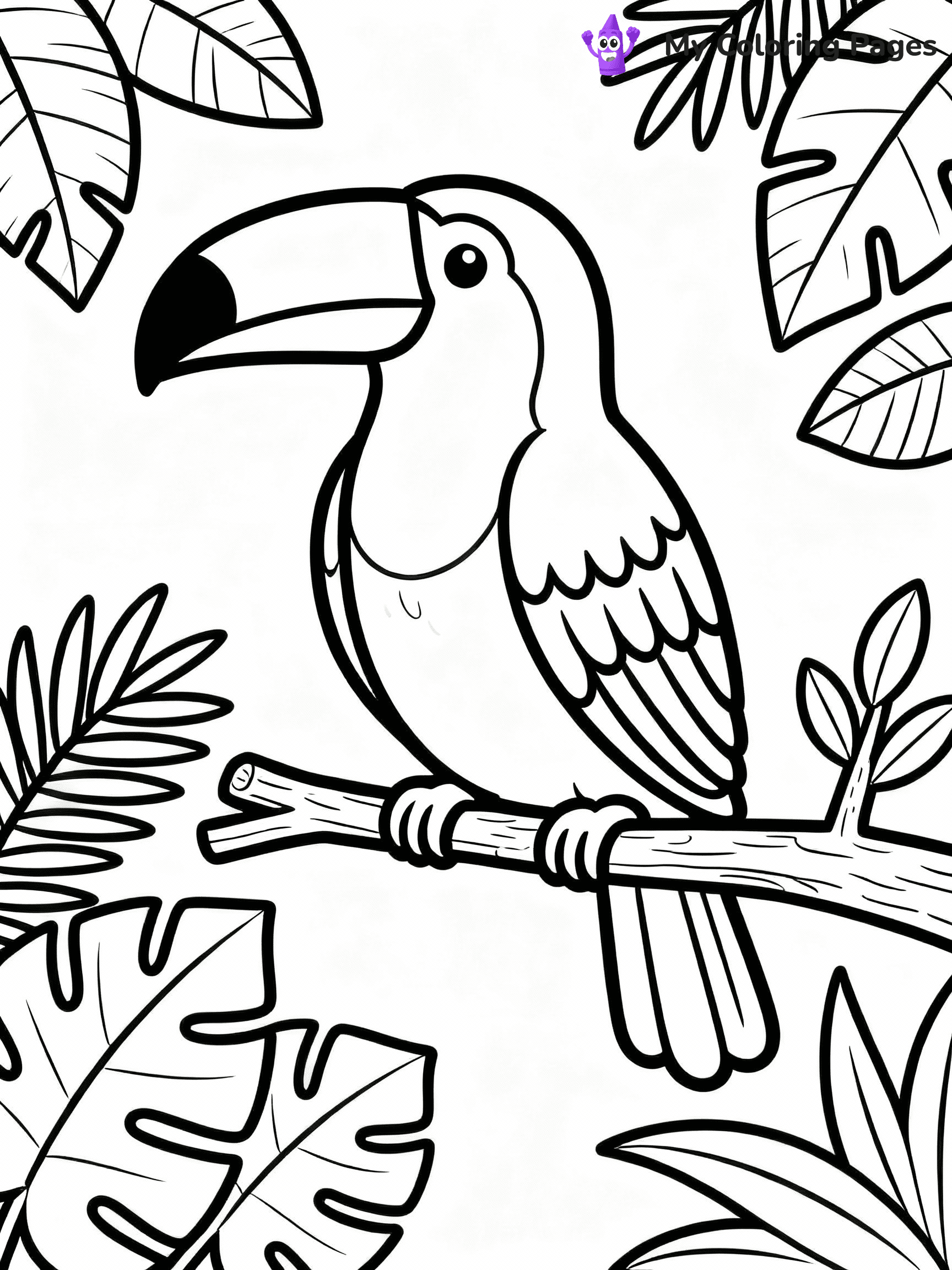 Jungle Coloring Pages - 38