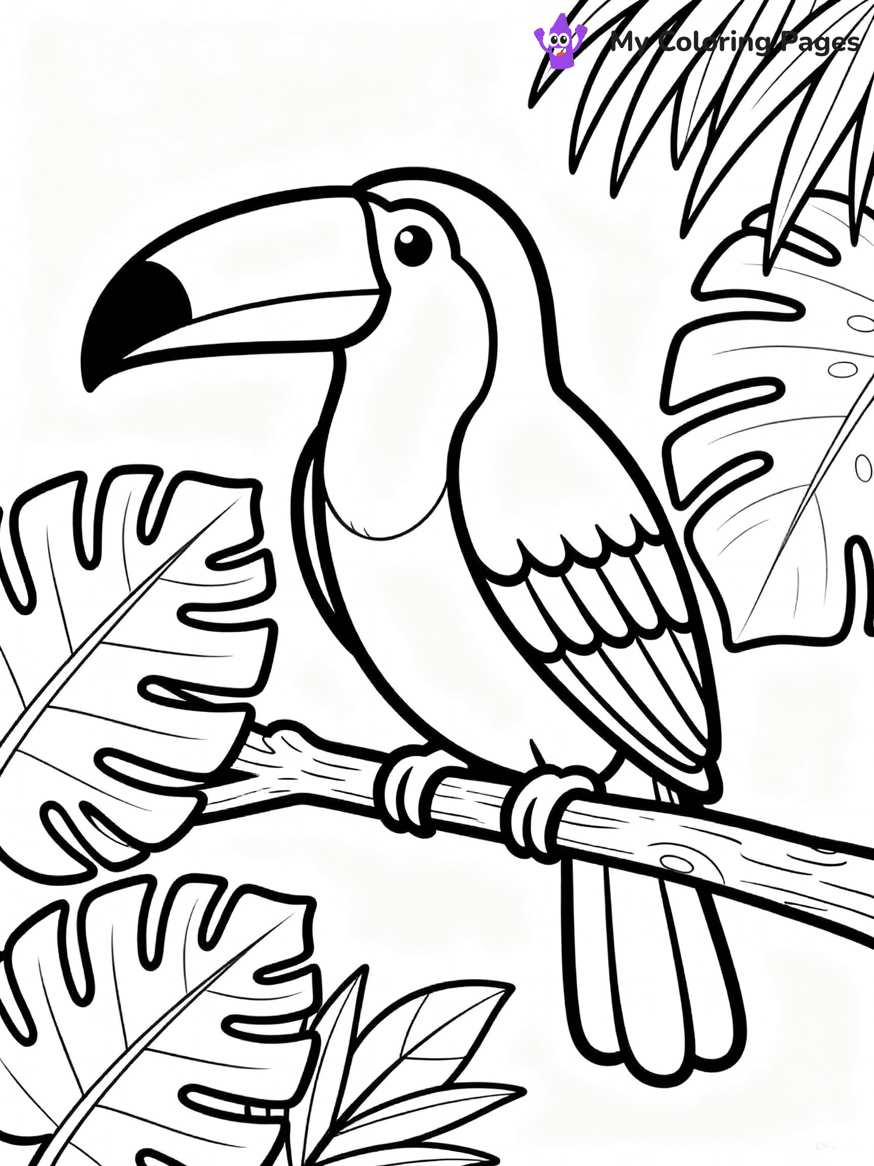 Jungle Coloring Pages - 34