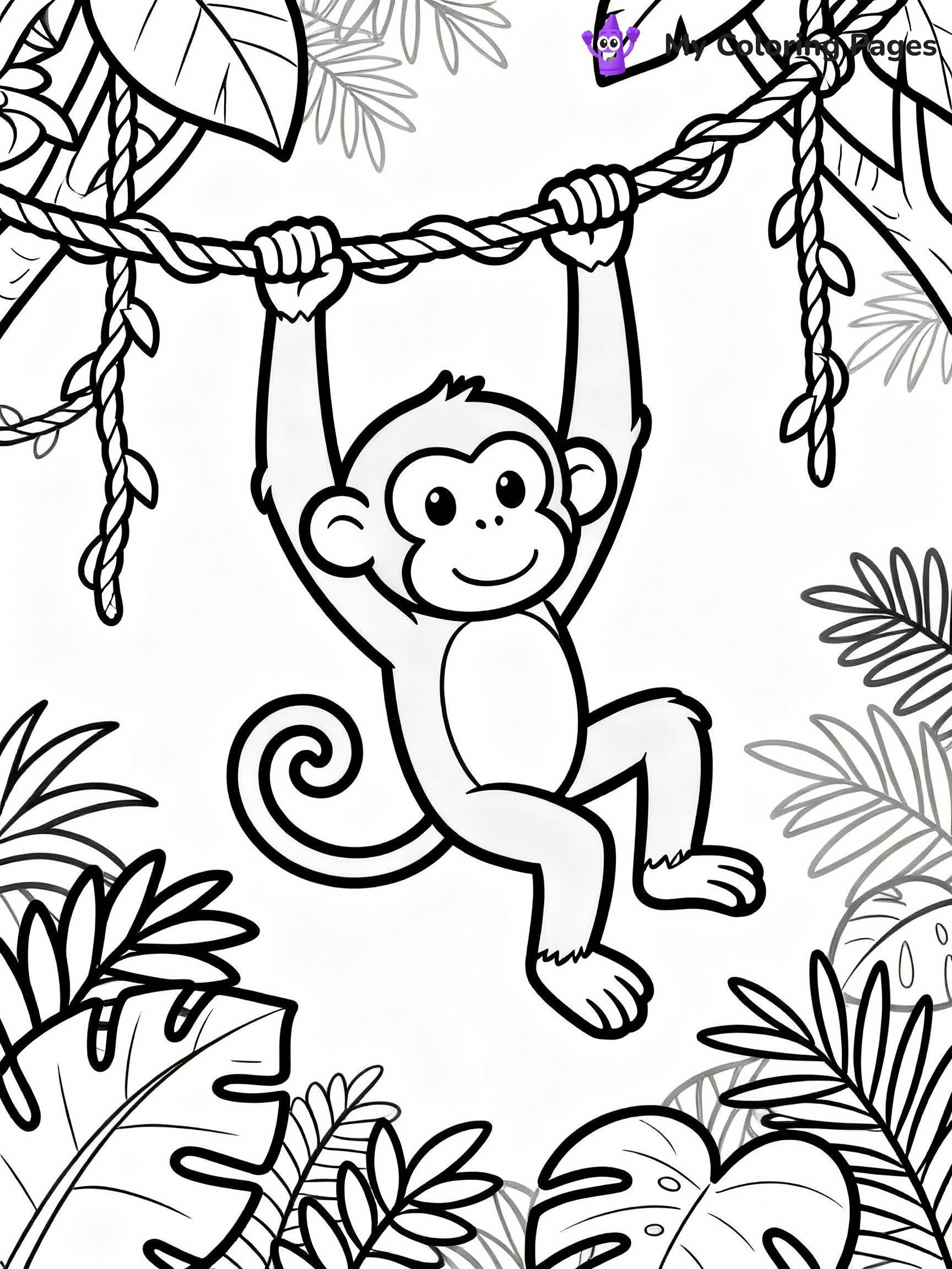 Jungle Coloring Pages - 31
