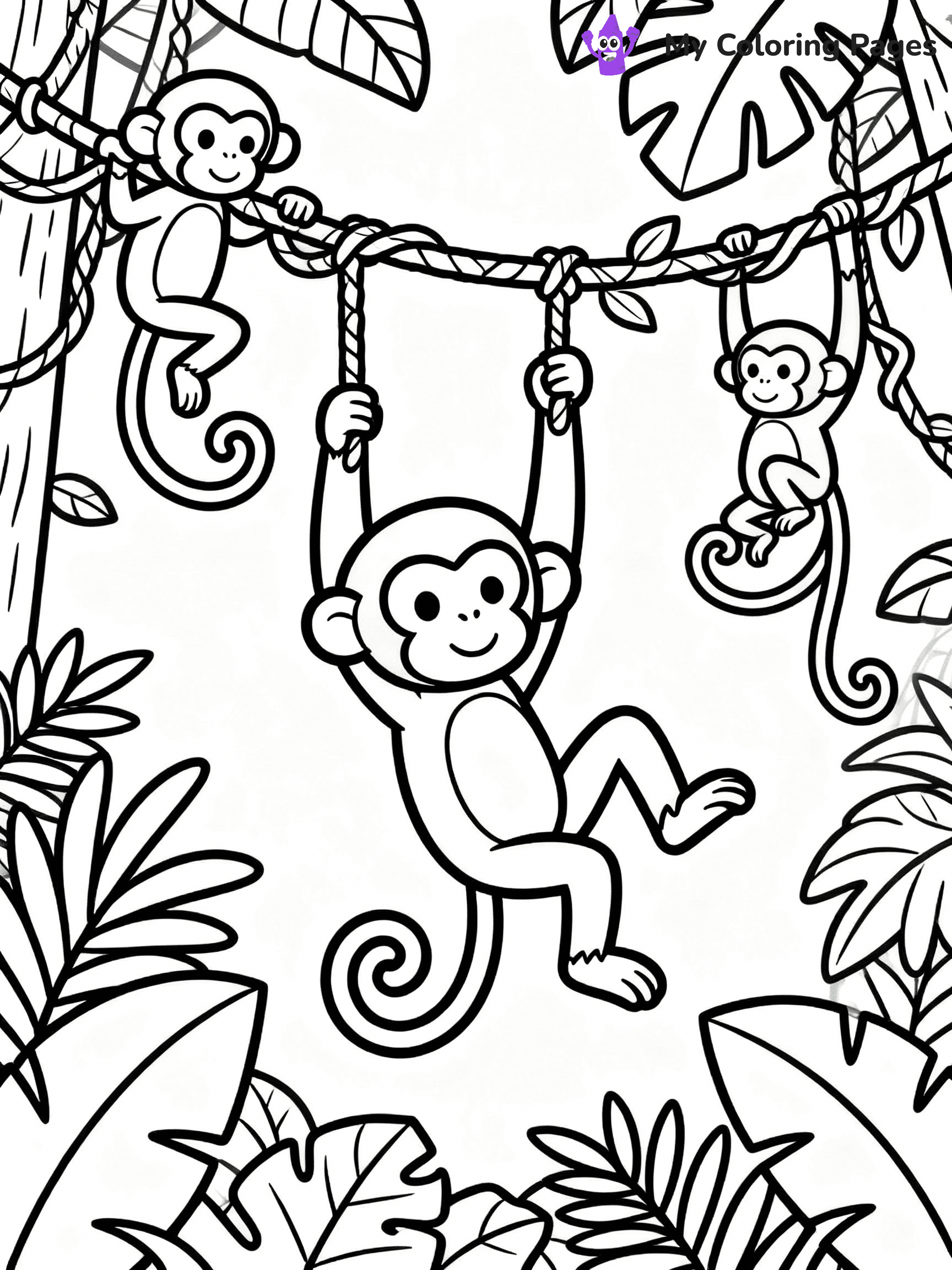 Jungle Coloring Pages - 29