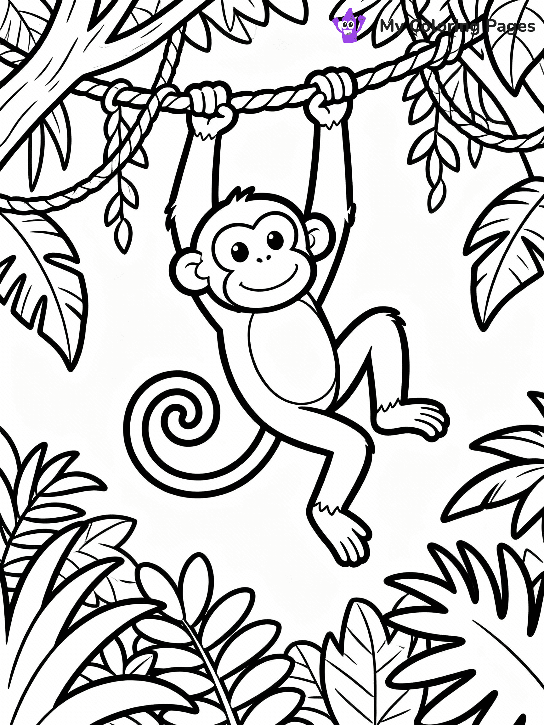 Jungle Coloring Pages - 26