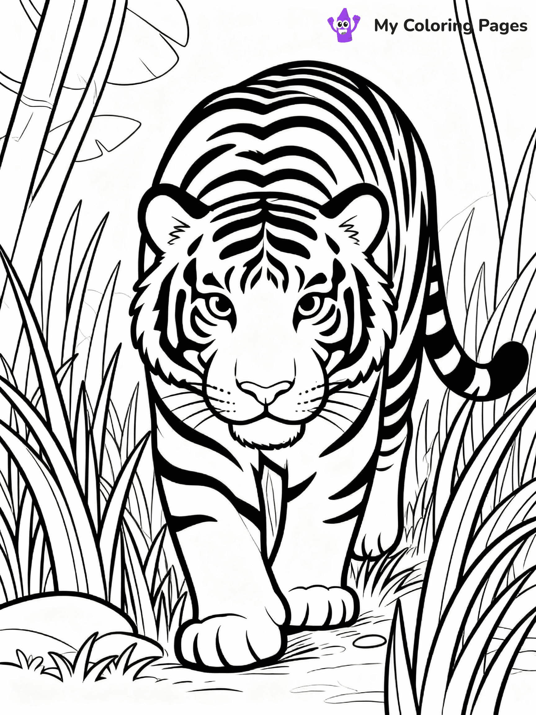 Jungle Coloring Pages - 24