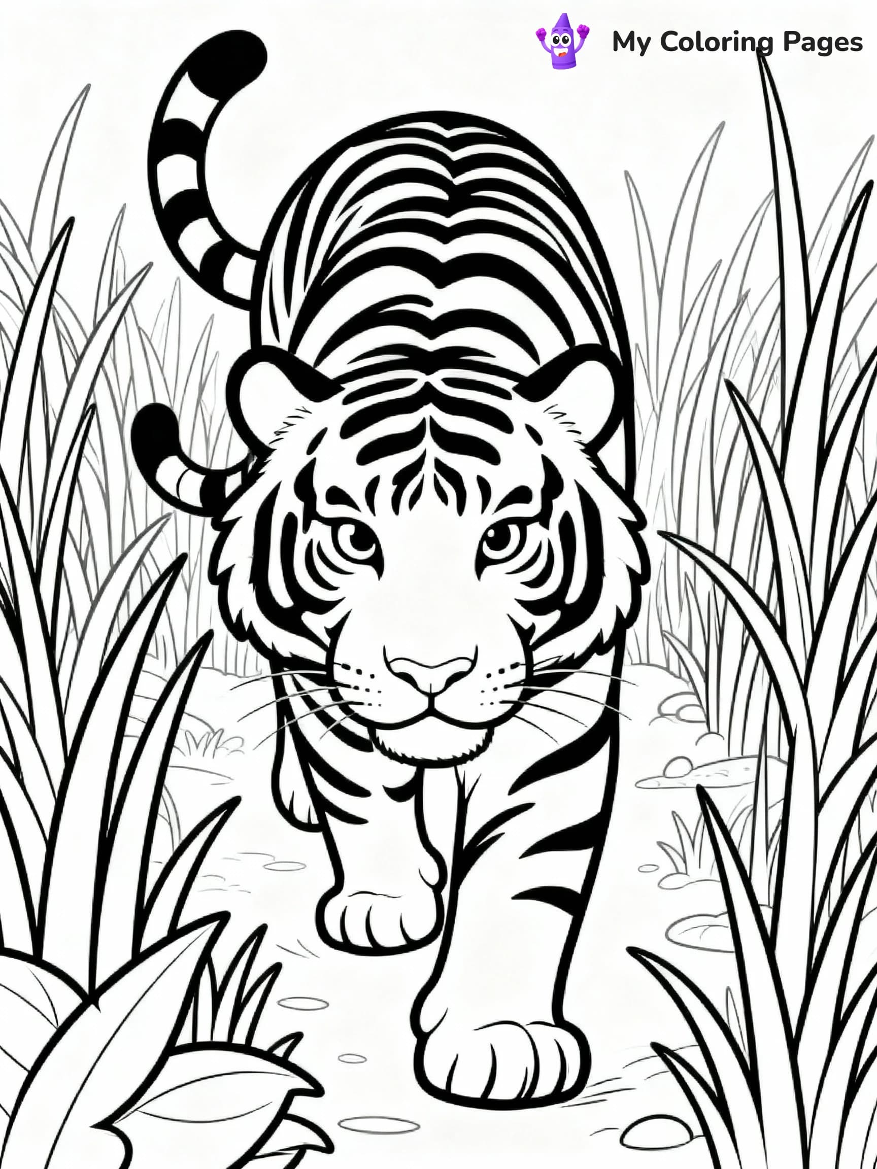 Jungle Coloring Pages - 22