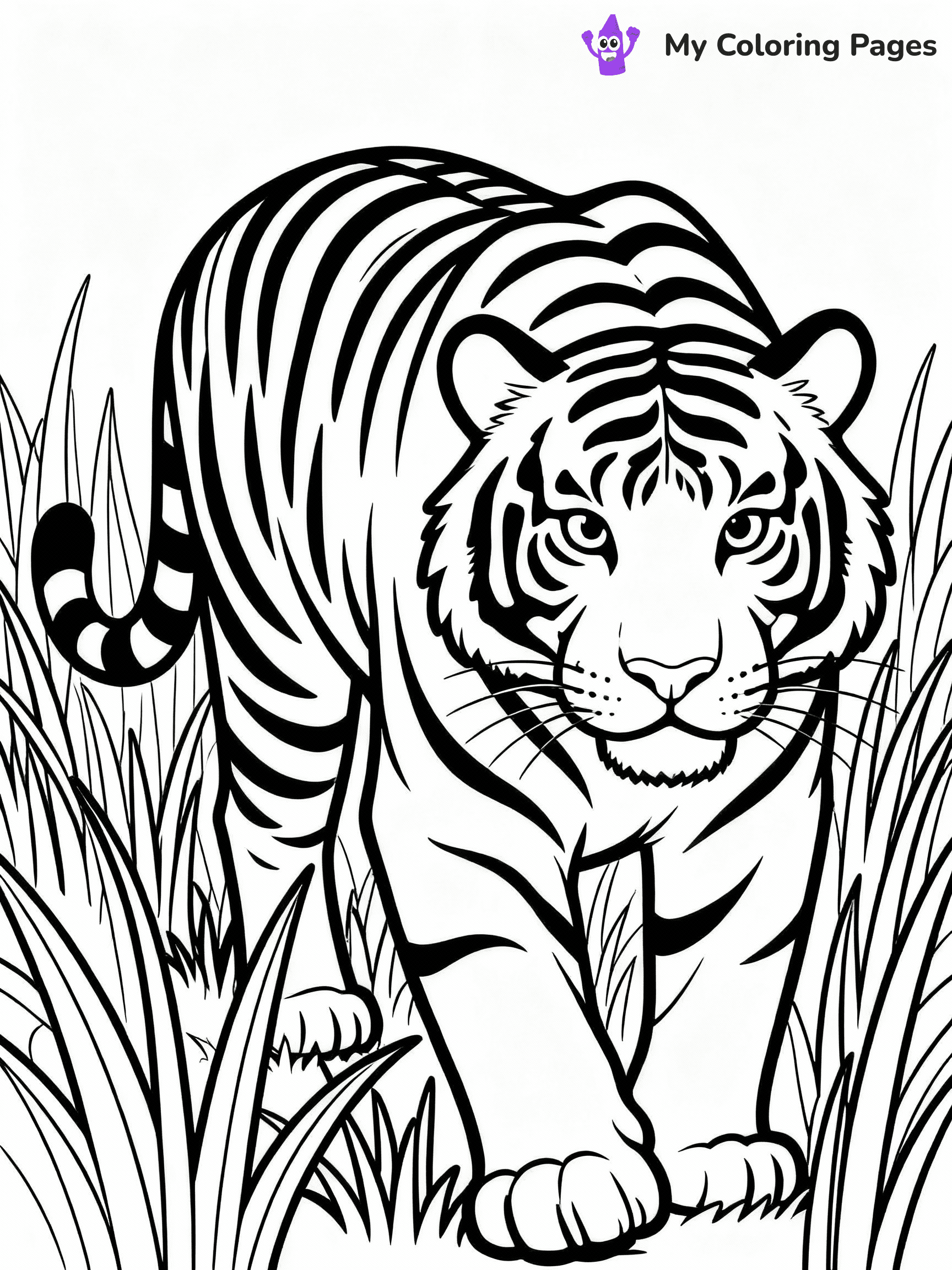 Jungle Coloring Pages - 19