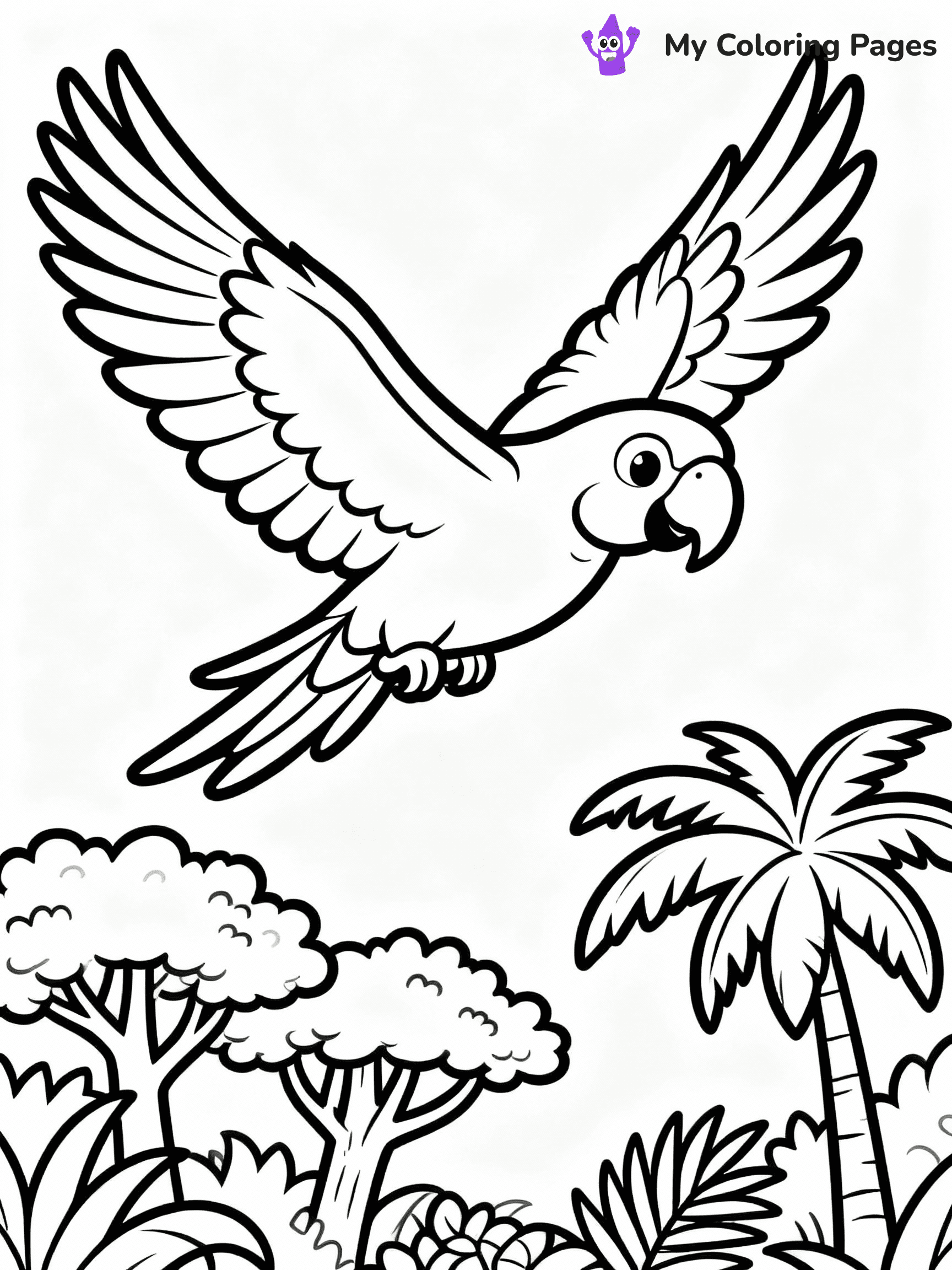 Jungle Coloring Pages - 17