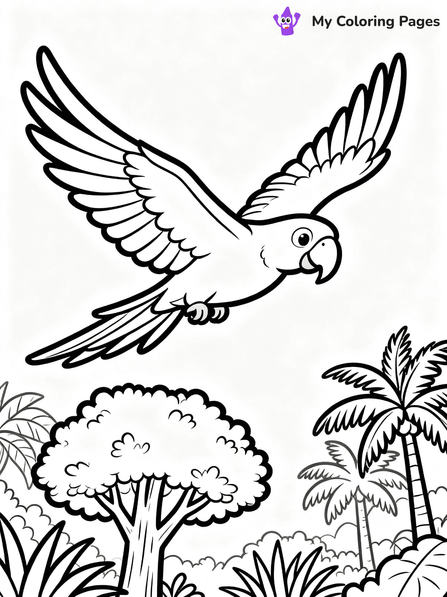 Jungle Coloring Pages - 16