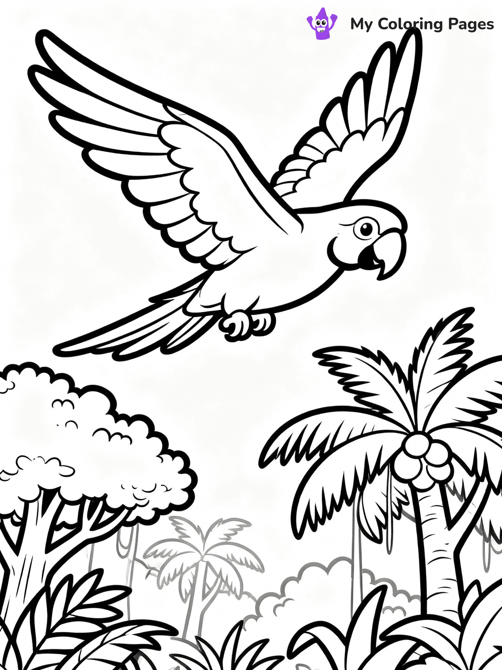 Jungle Coloring Pages - 15