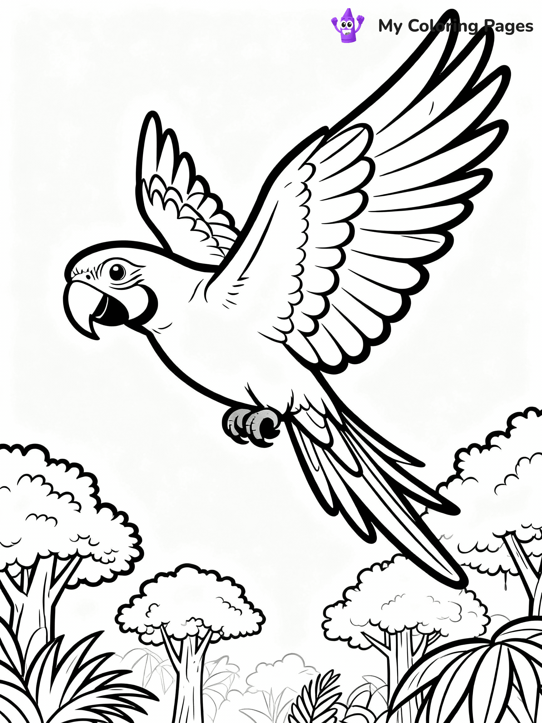 Jungle Coloring Pages - 14