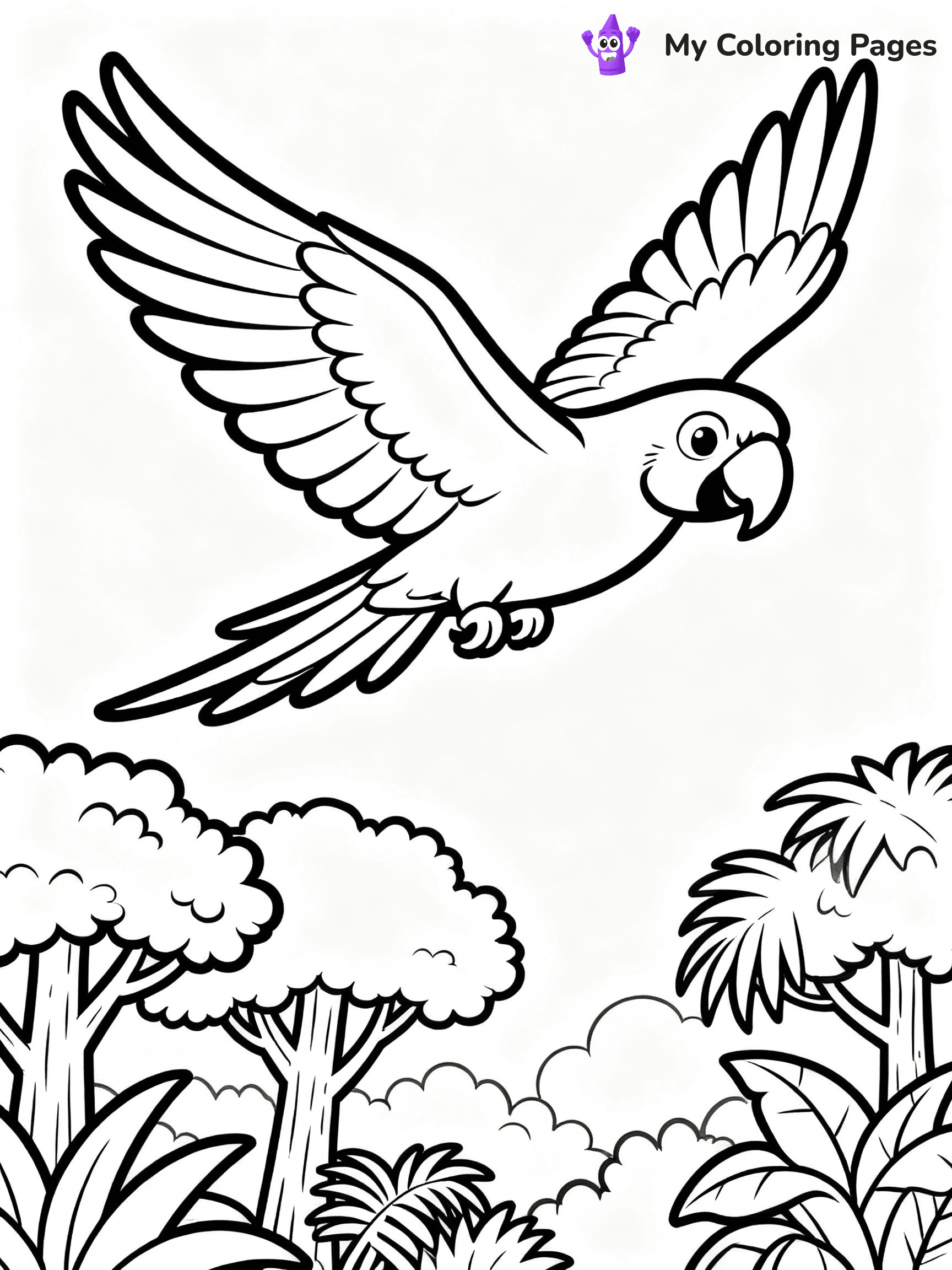 Jungle Coloring Pages - 13