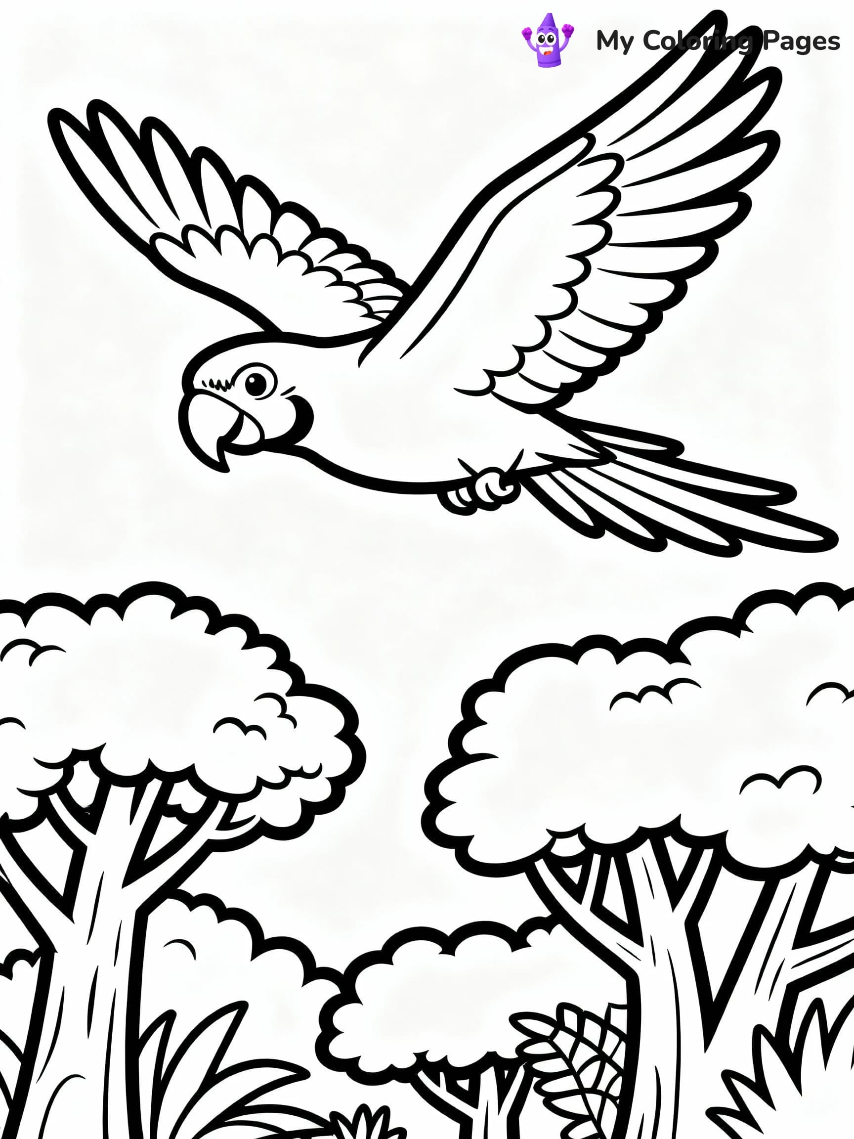 Jungle Coloring Pages - 12