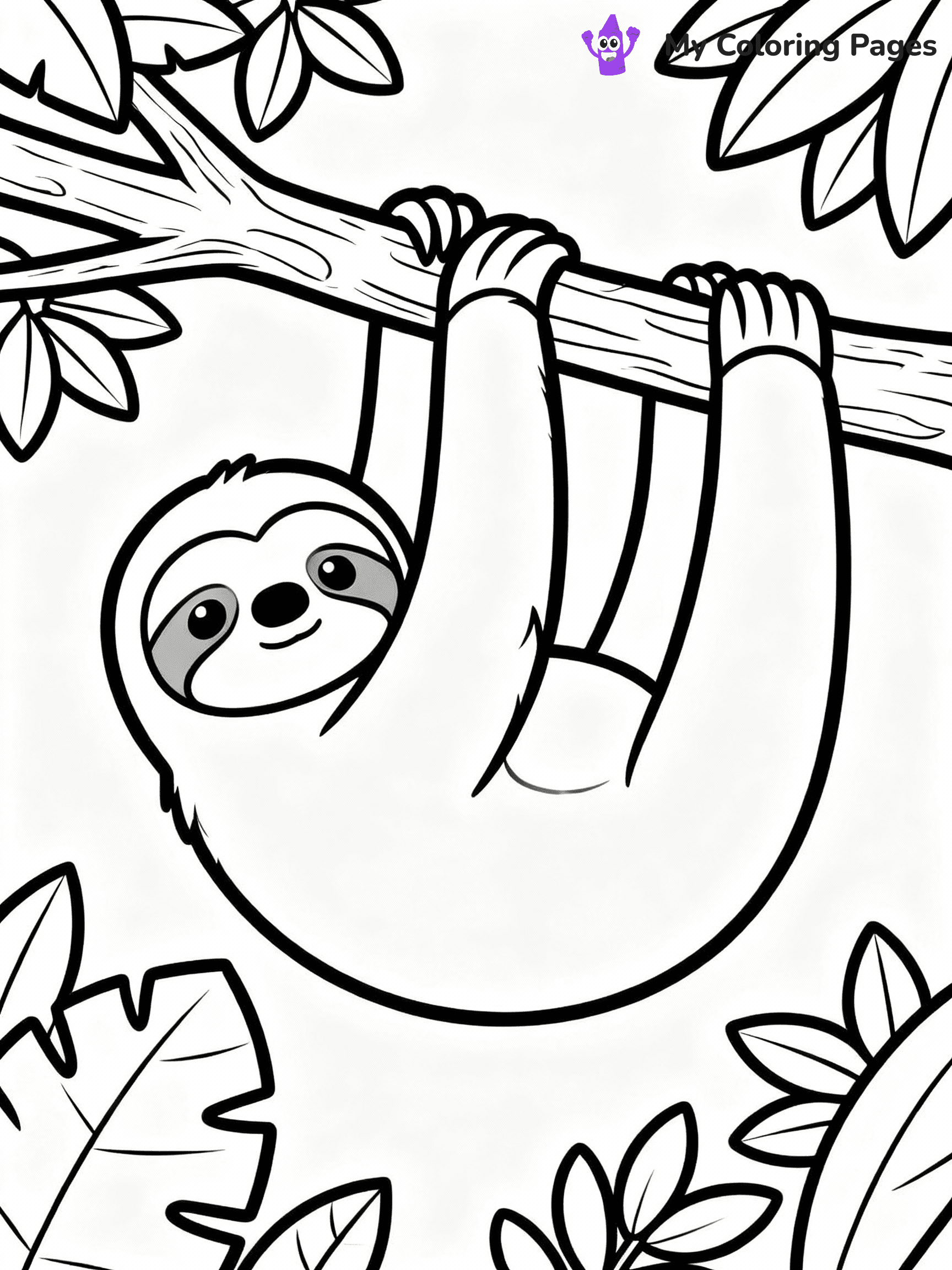 Jungle Coloring Pages - 11