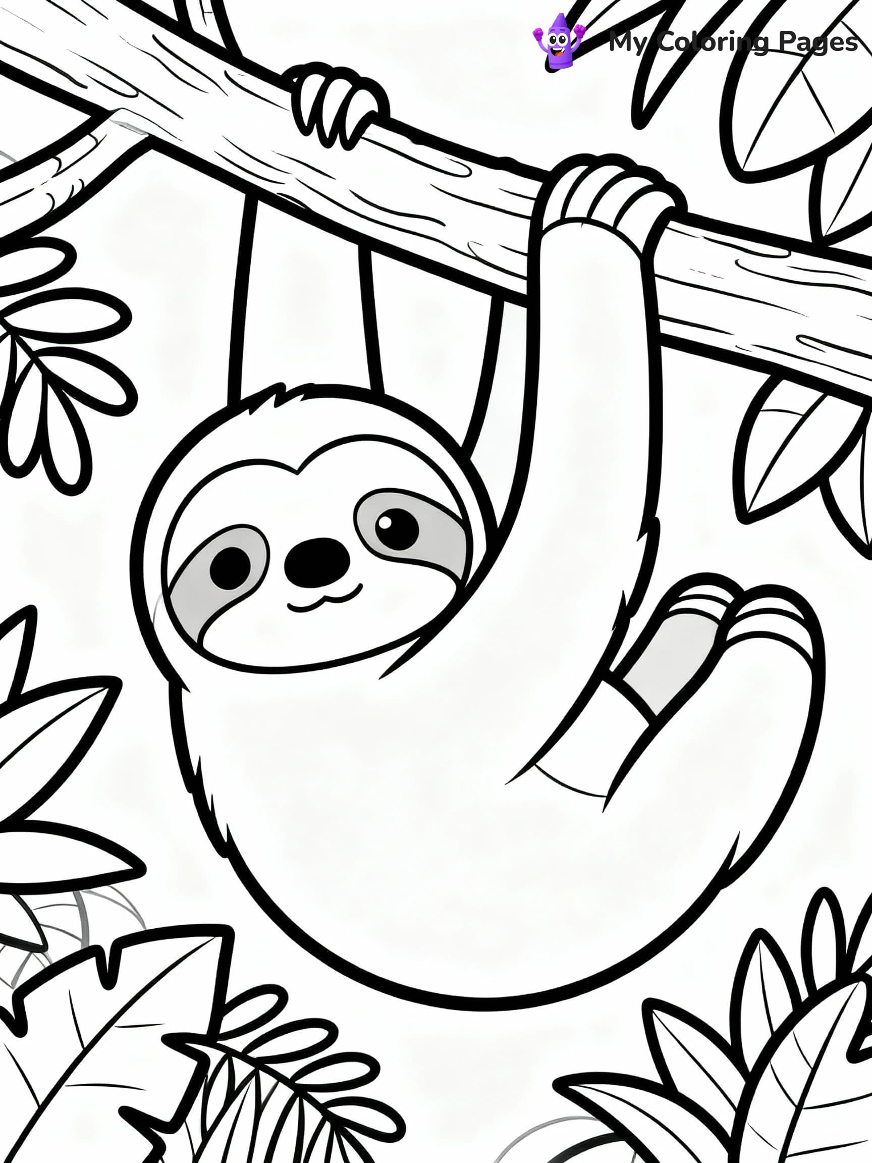 Jungle Coloring Pages - 10