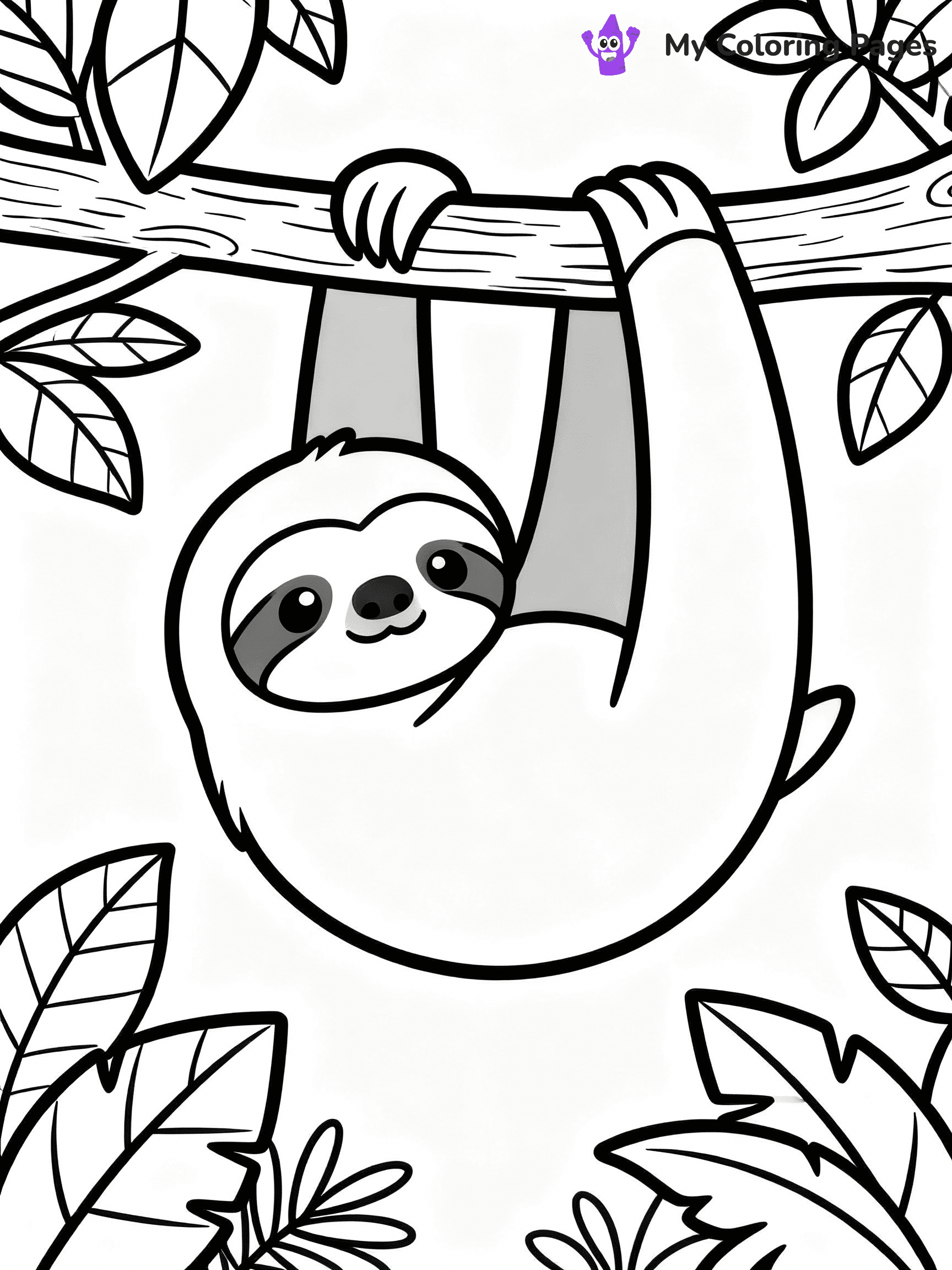 Jungle Coloring Pages - 9