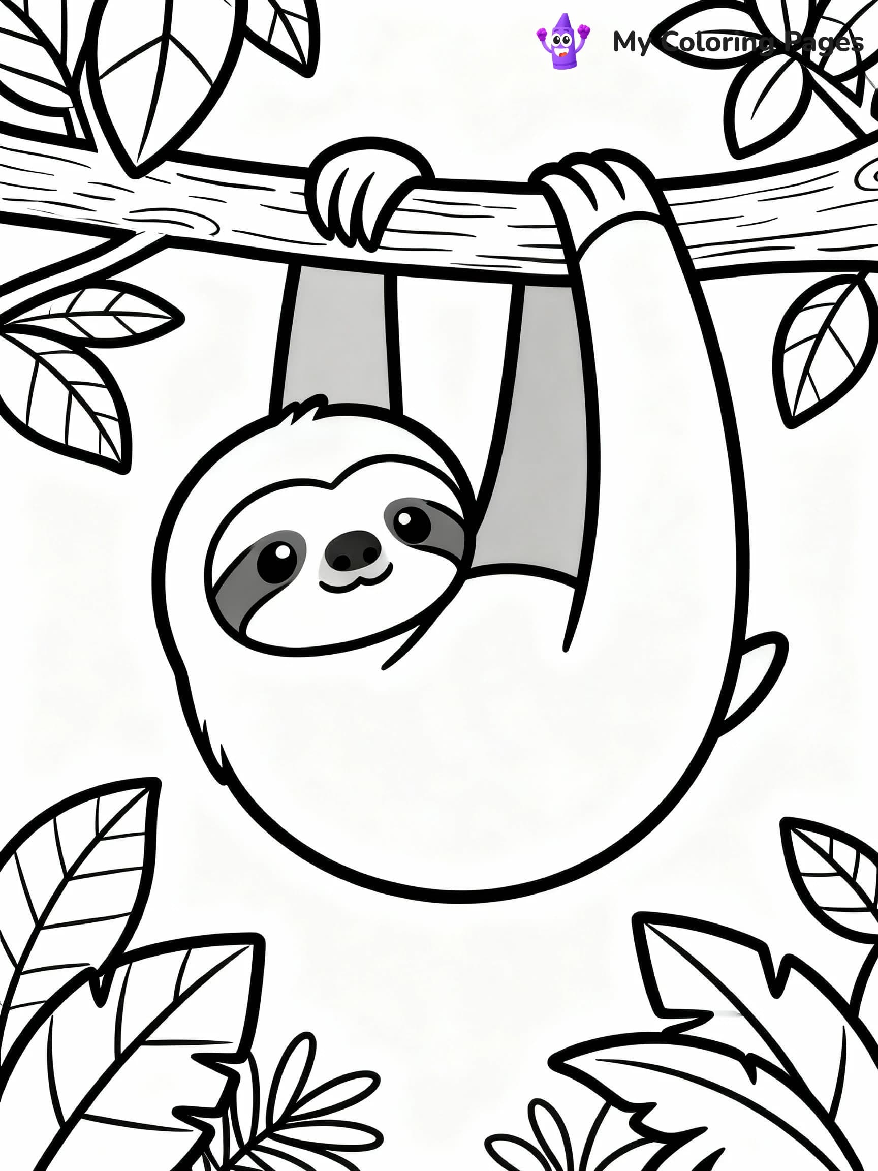 Jungle Coloring Pages - 9
