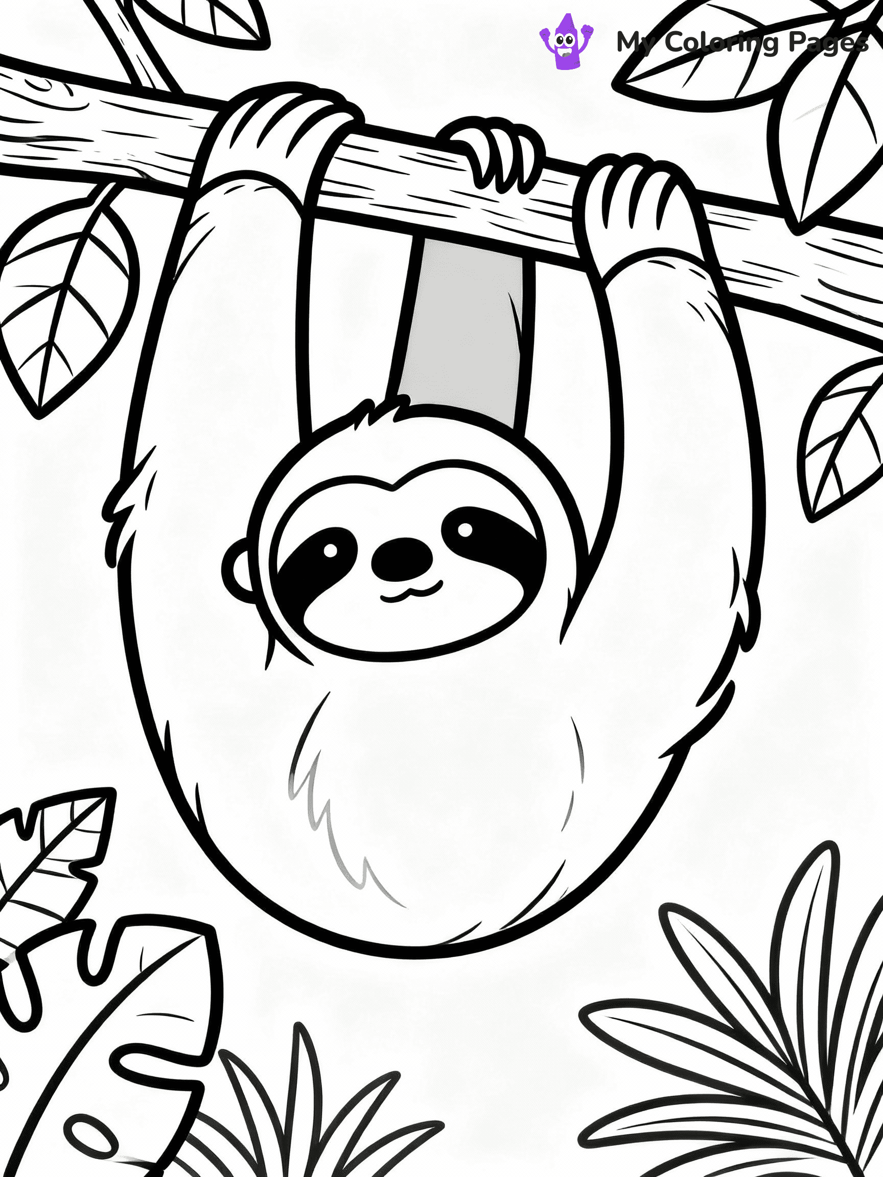 Jungle Coloring Pages - 7