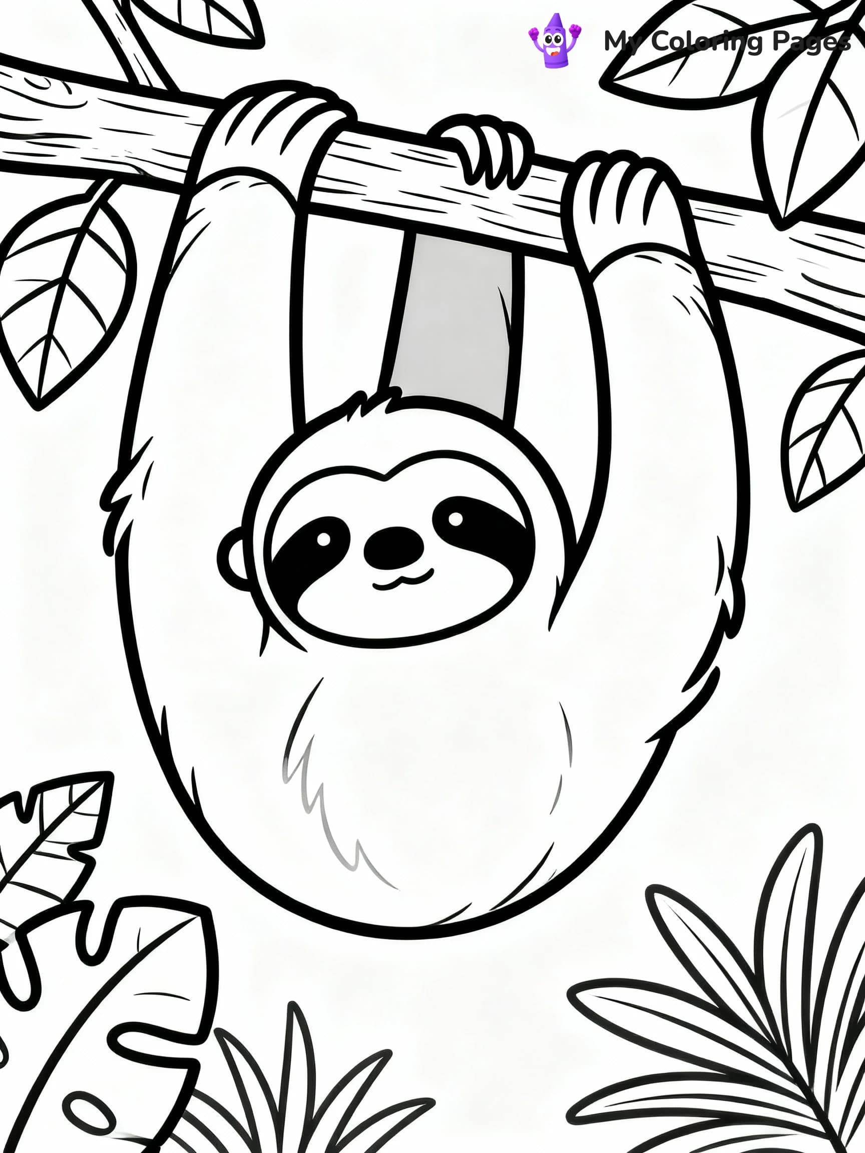 Jungle Coloring Pages - 7