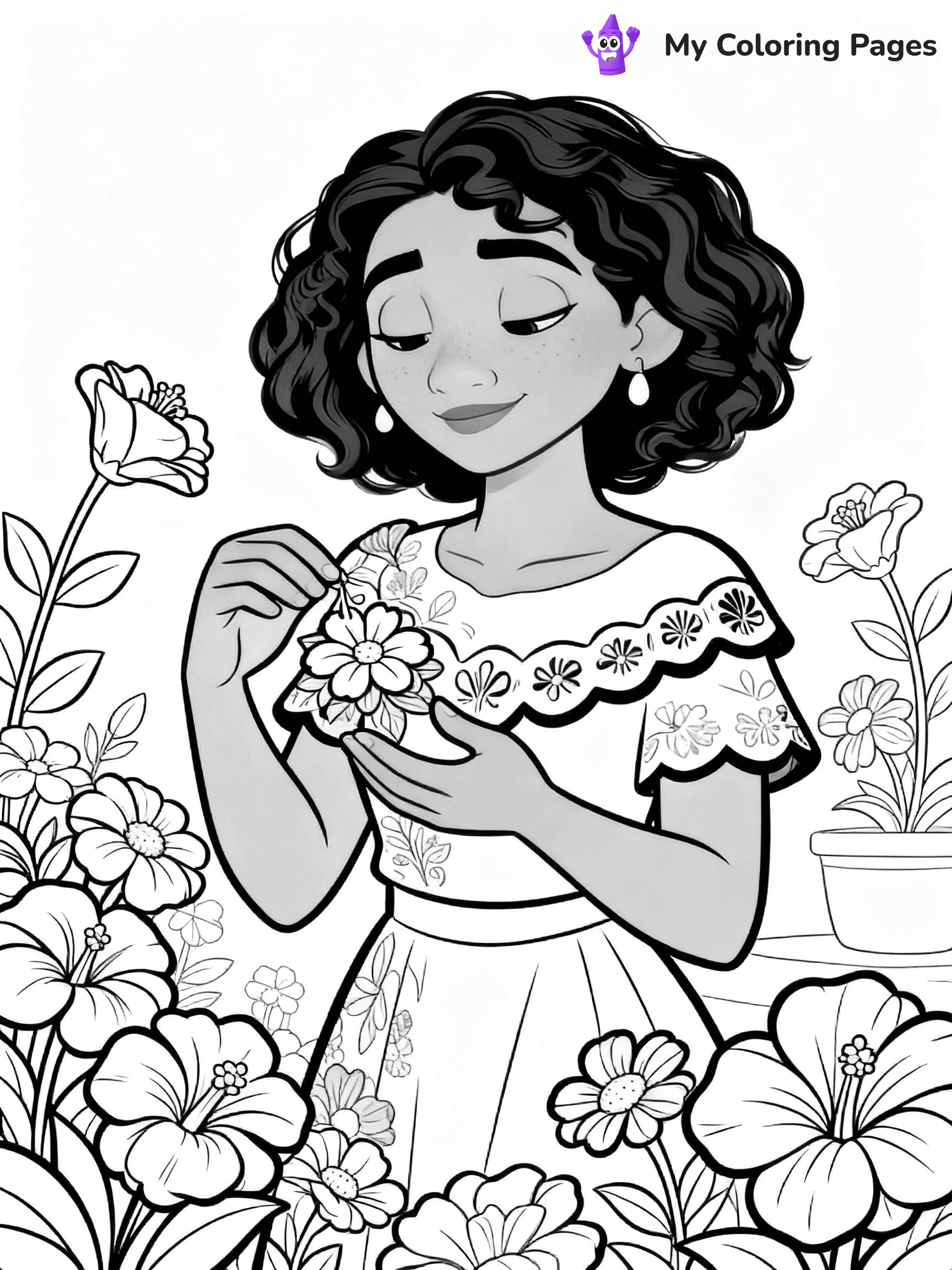Encanto Coloring Pages - 18