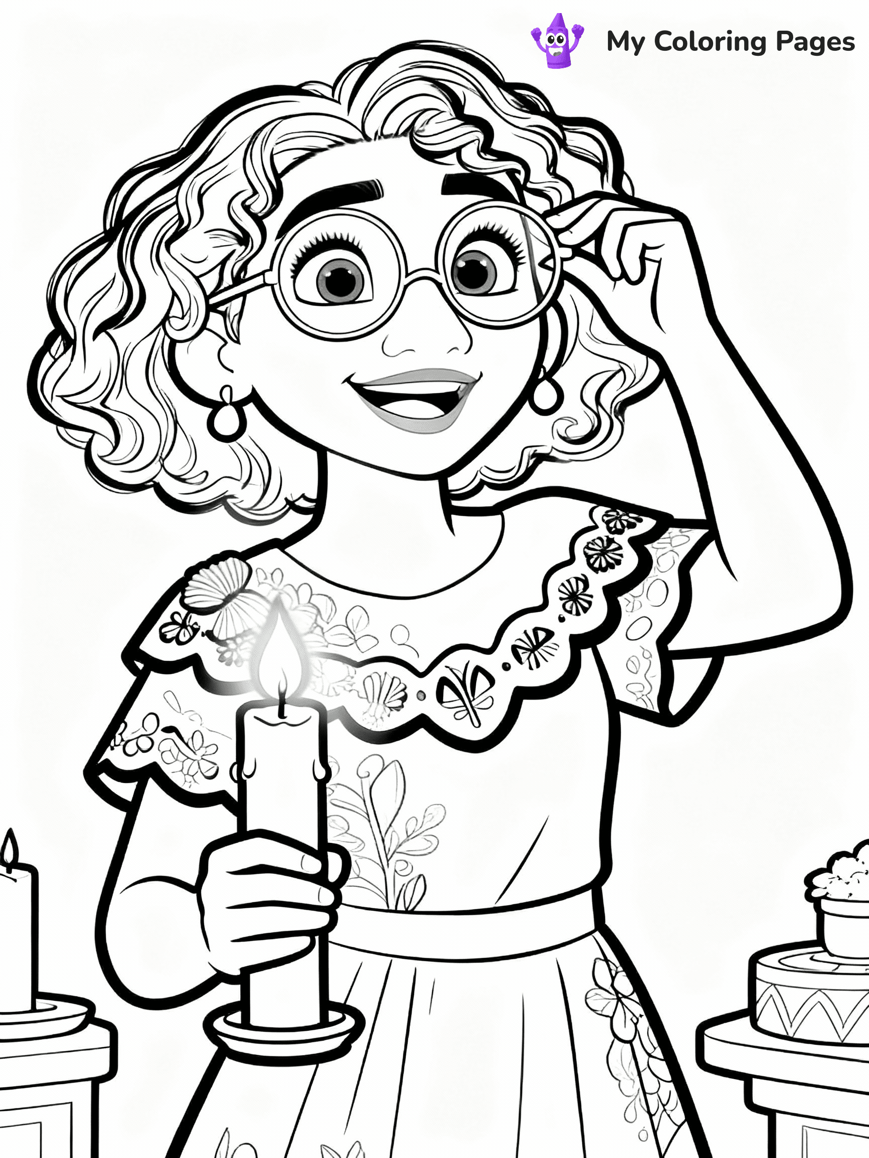 Encanto Coloring Pages - 1