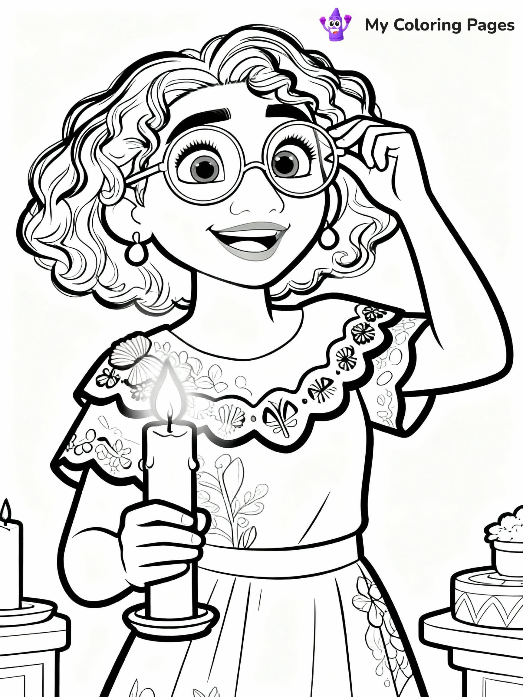 Encanto Coloring Pages - 1
