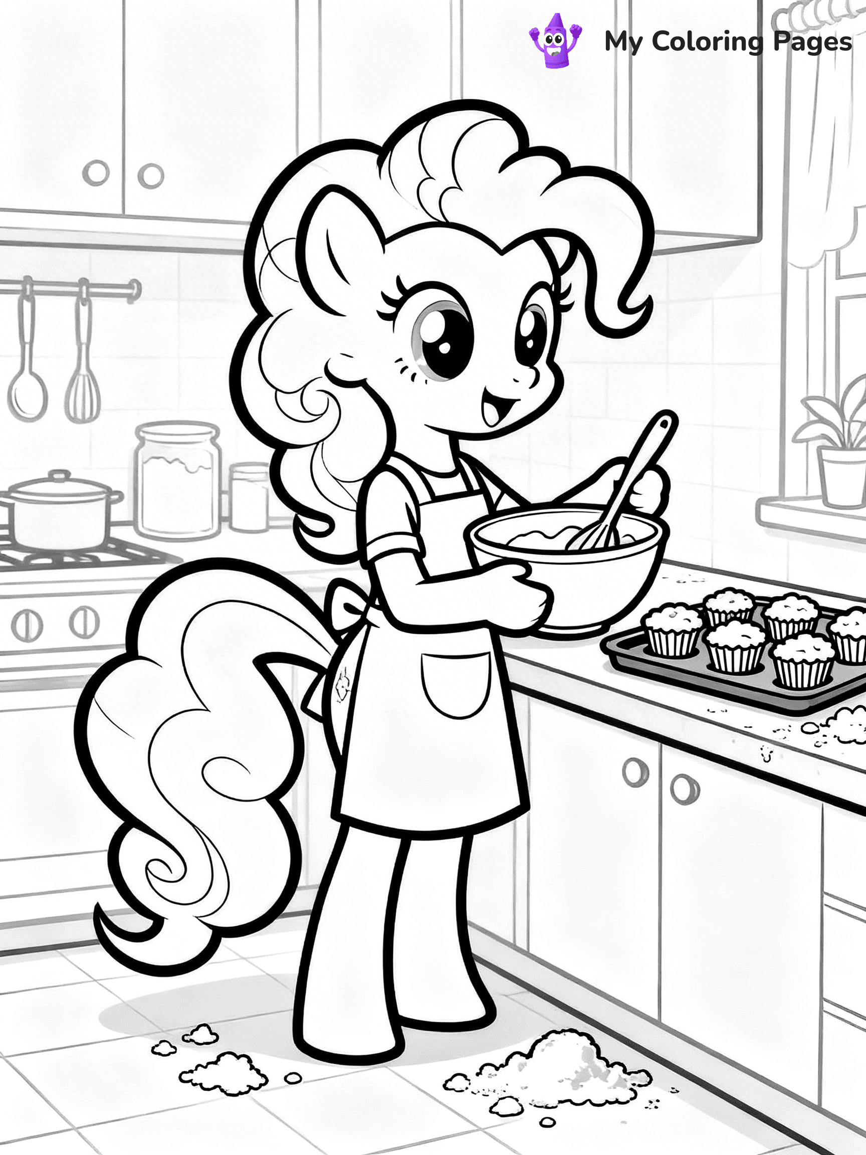 Pinkie Pie Coloring Pages - 17