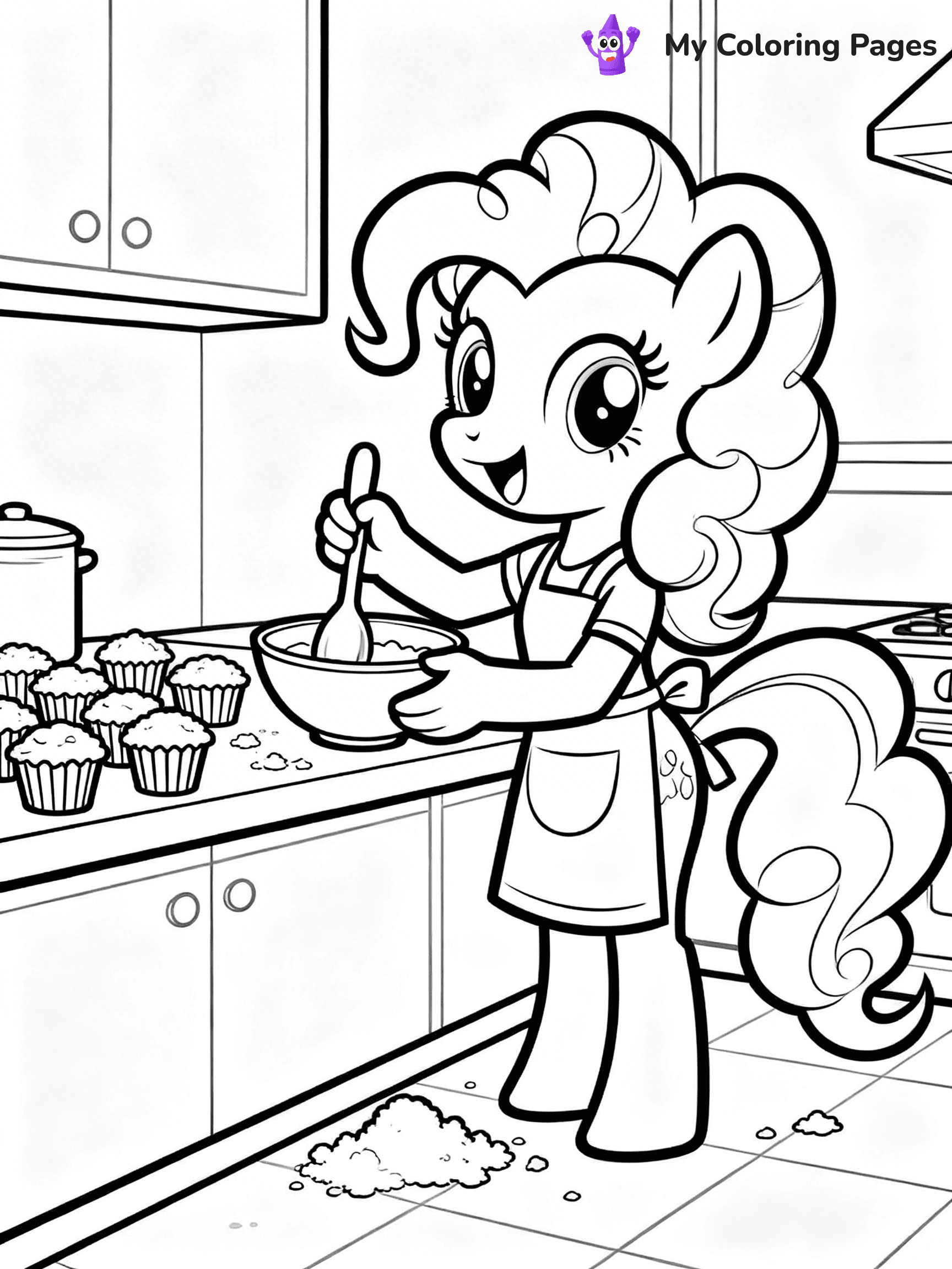 Pinkie Pie Coloring Pages - 14
