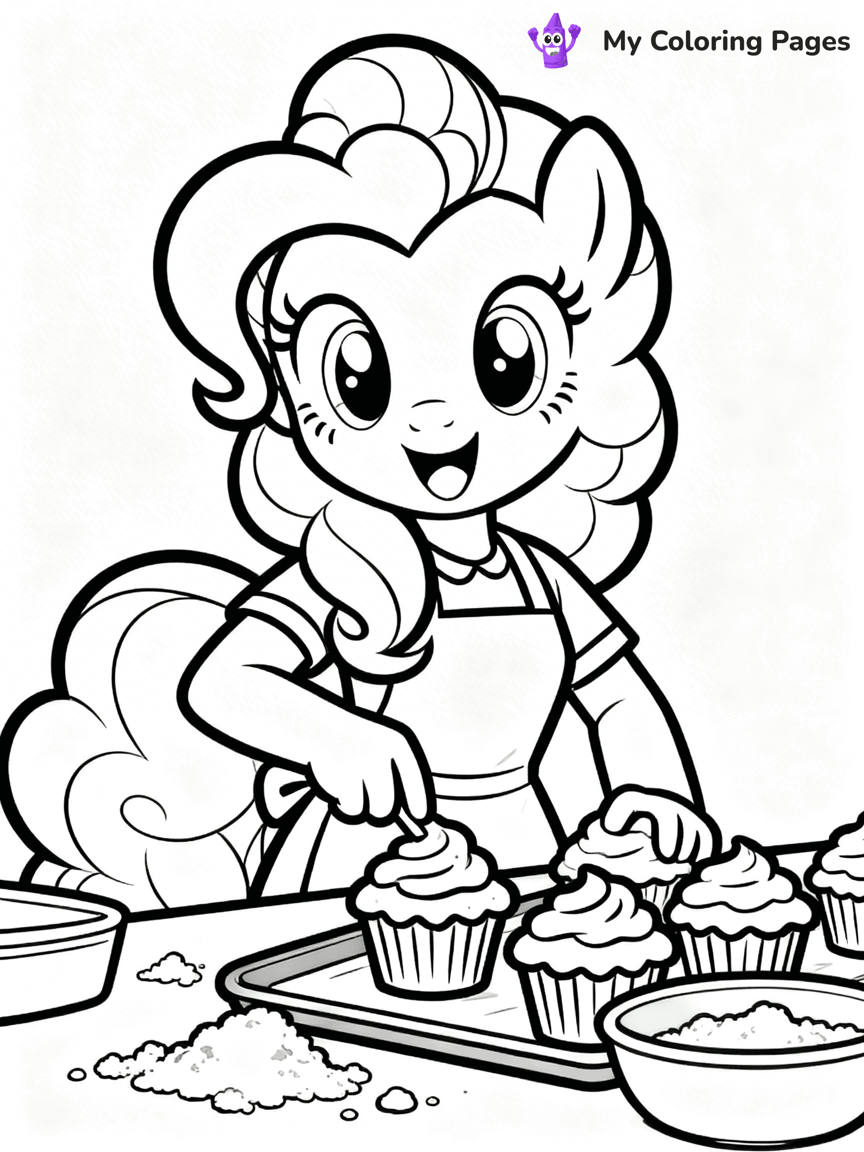 Pinkie Pie Coloring Pages - 11