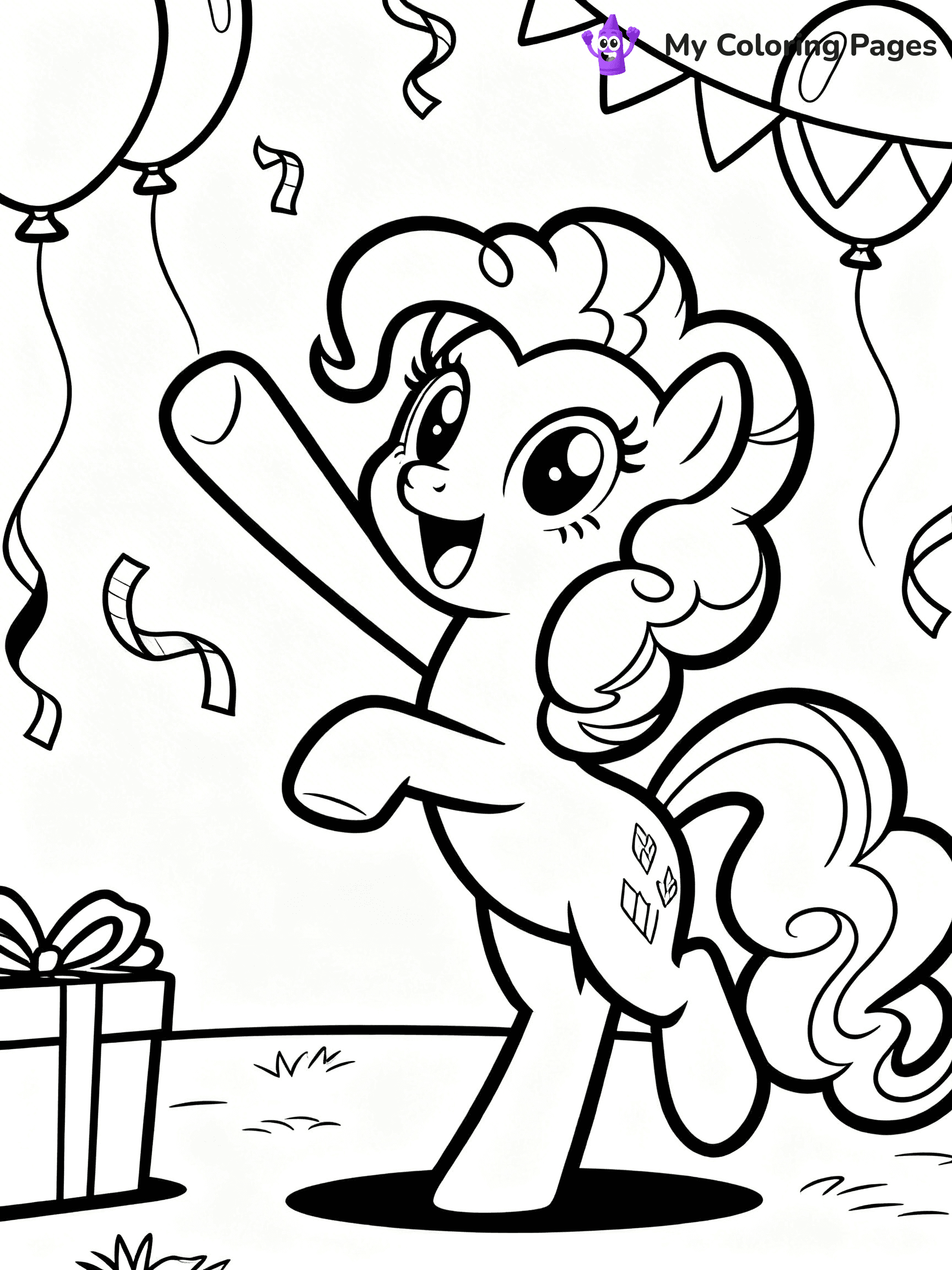Pinkie Pie Coloring Pages - 10