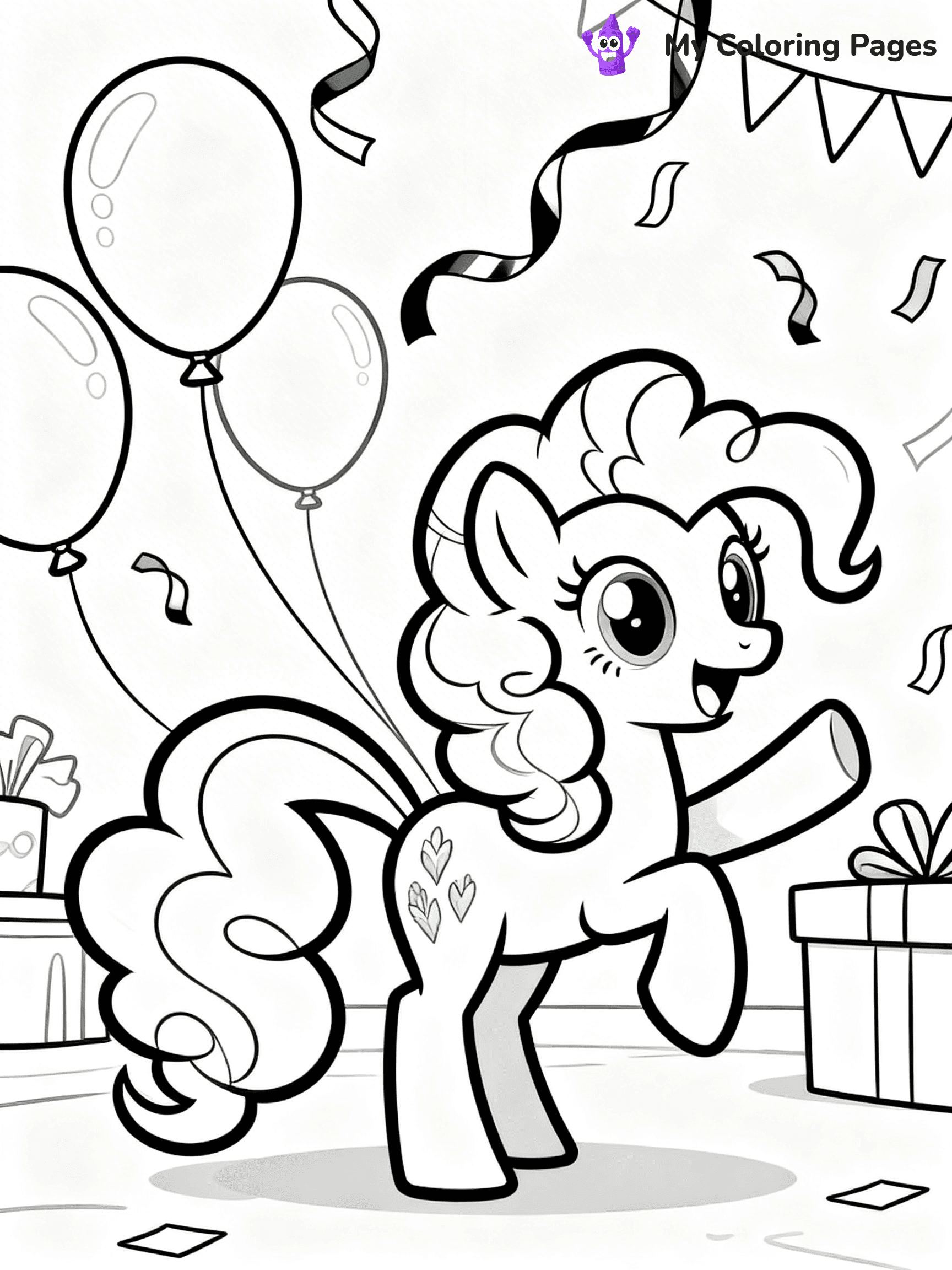 Pinkie Pie Coloring Pages - 7