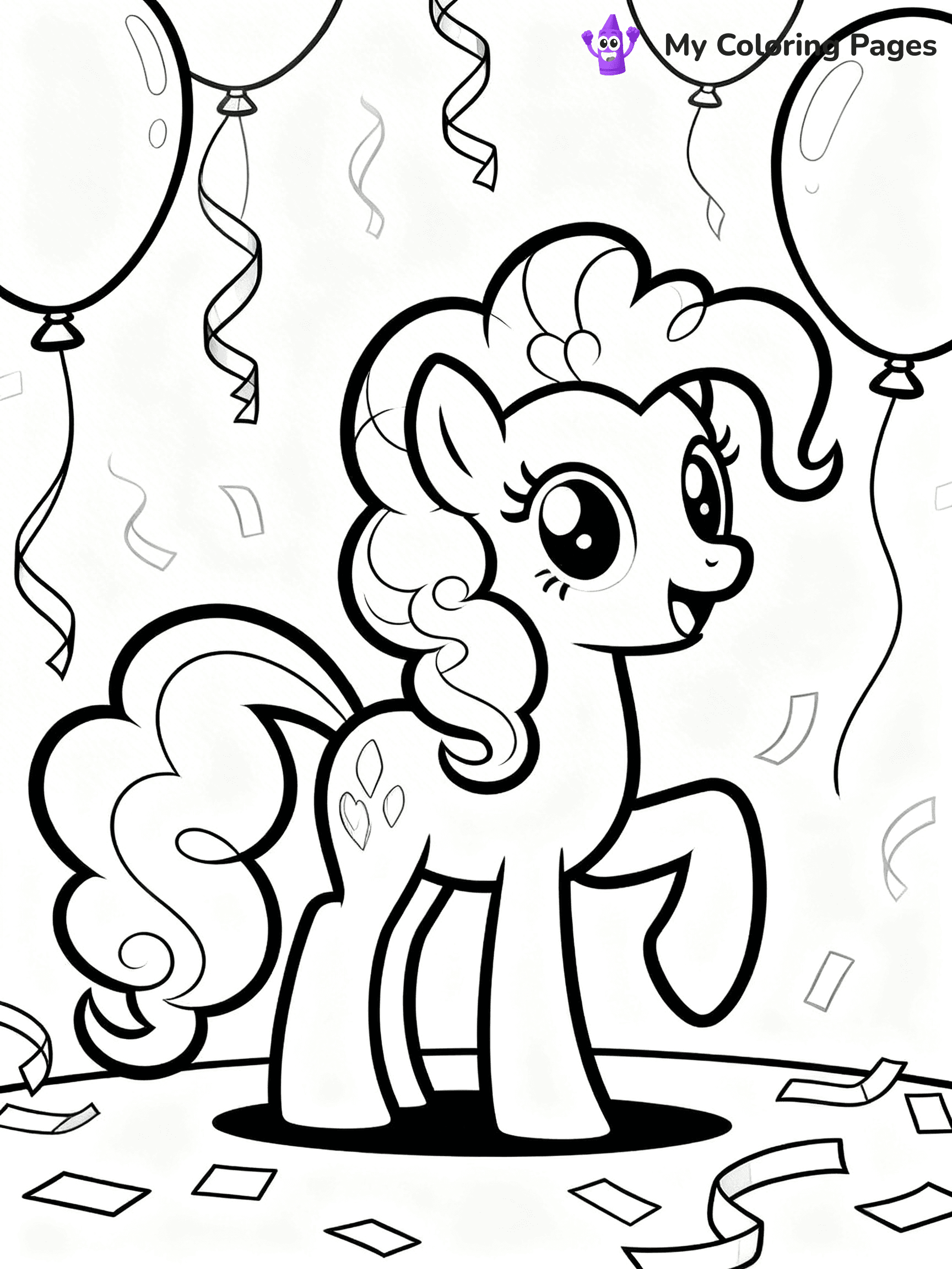 Pinkie Pie Coloring Pages - 5