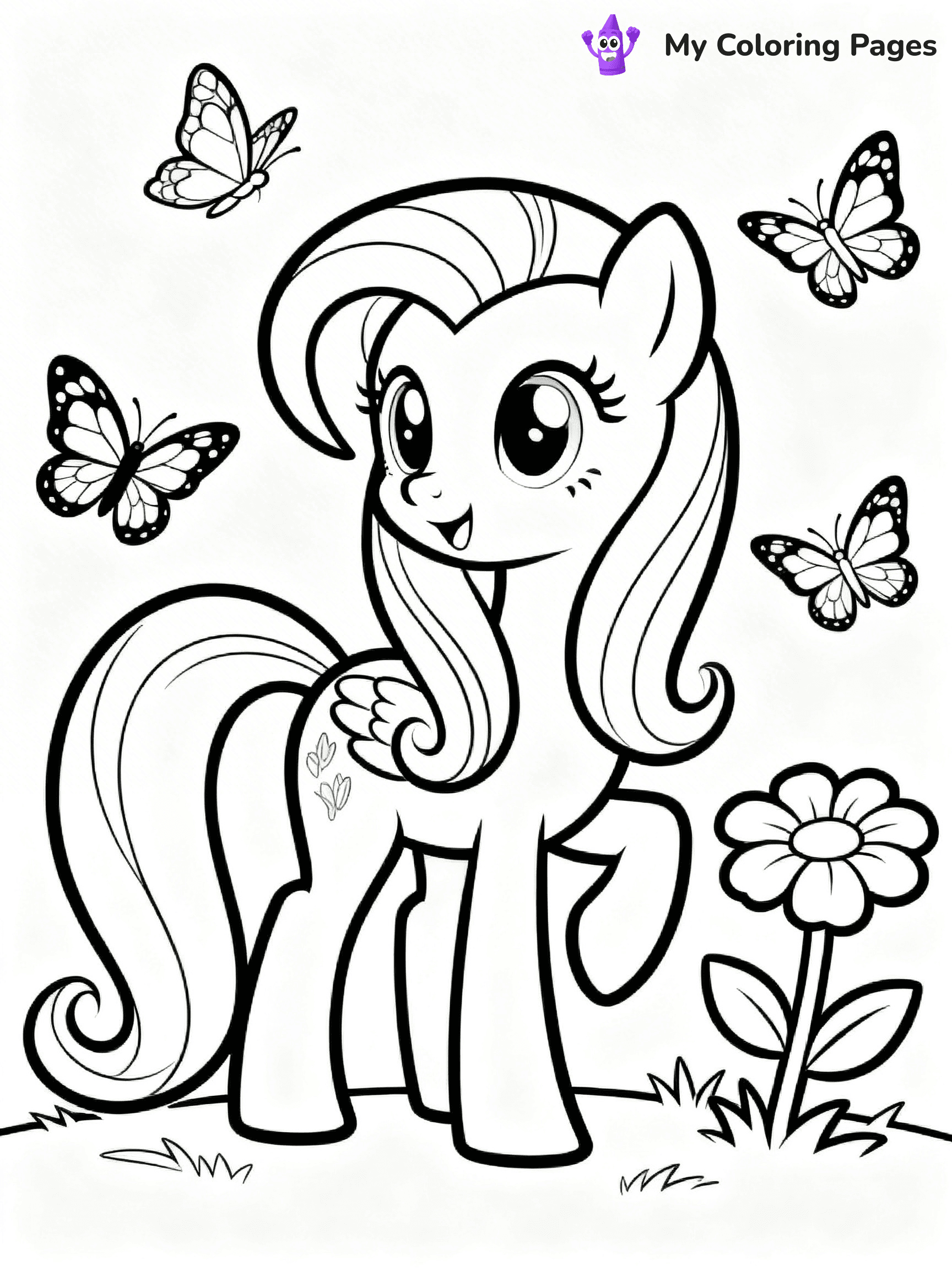 Pinkie Pie Coloring Pages - 4