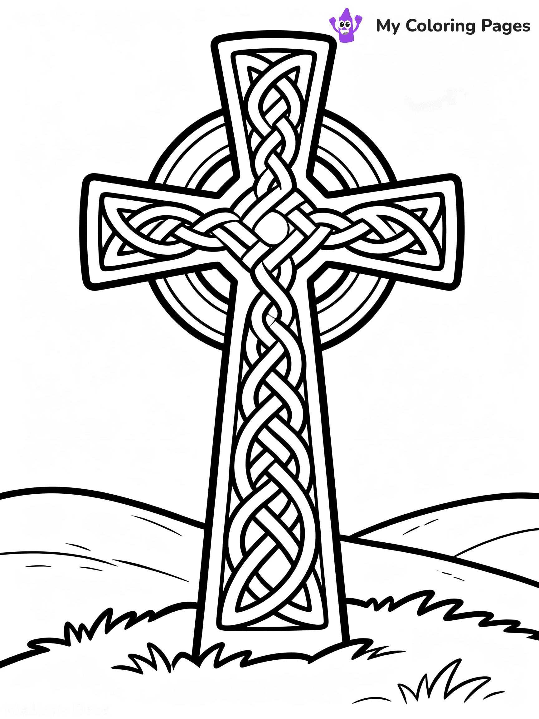 Cross Coloring Pages - 39