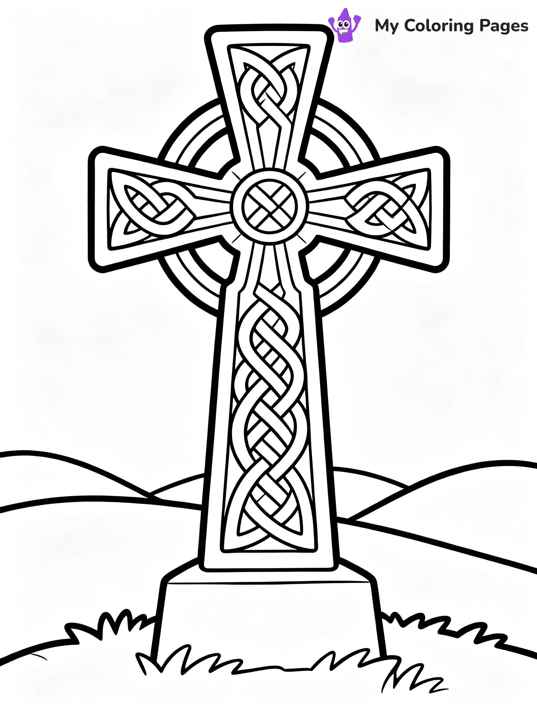 Cross Coloring Pages - 36