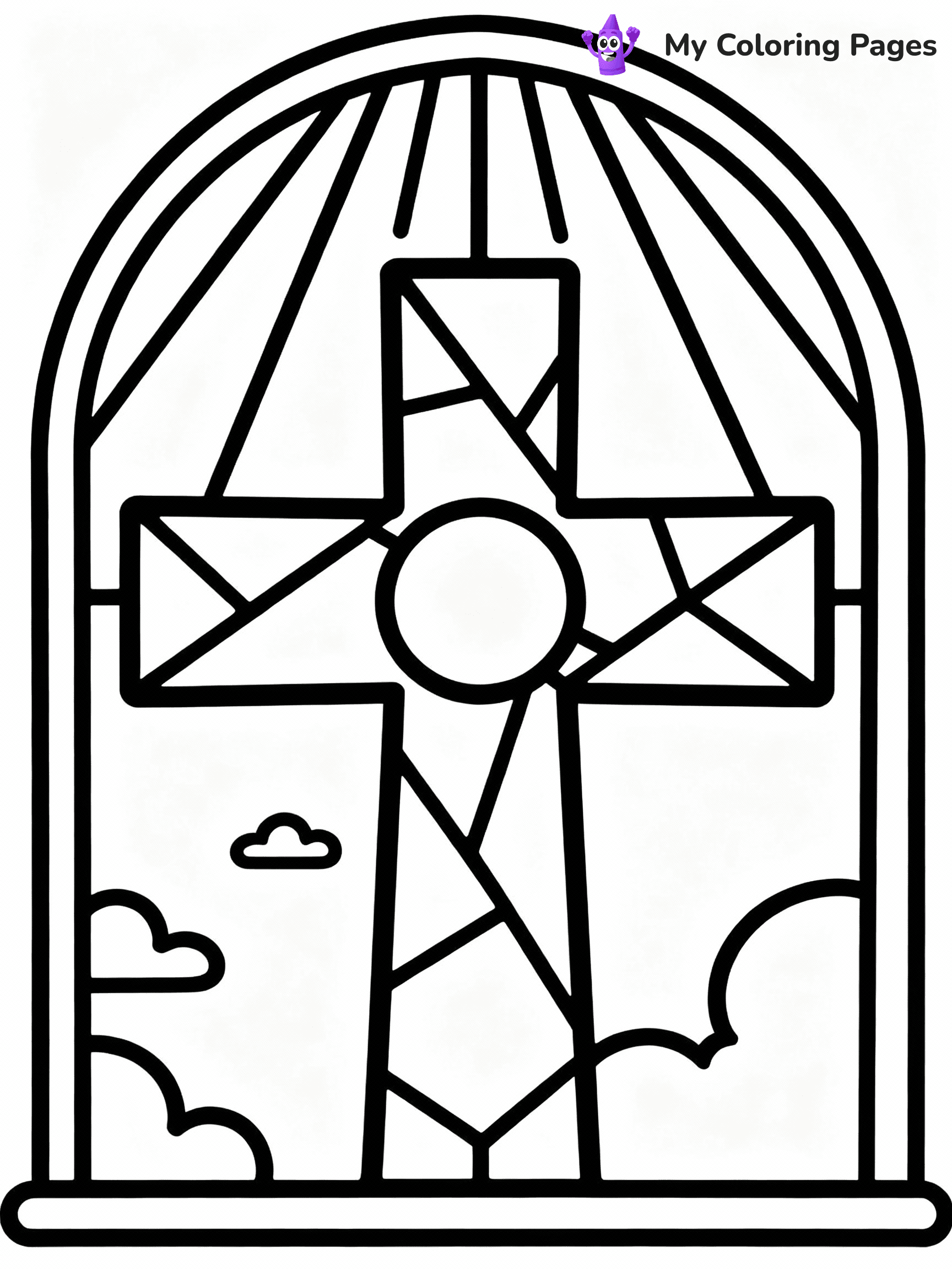 Cross Coloring Pages - 31