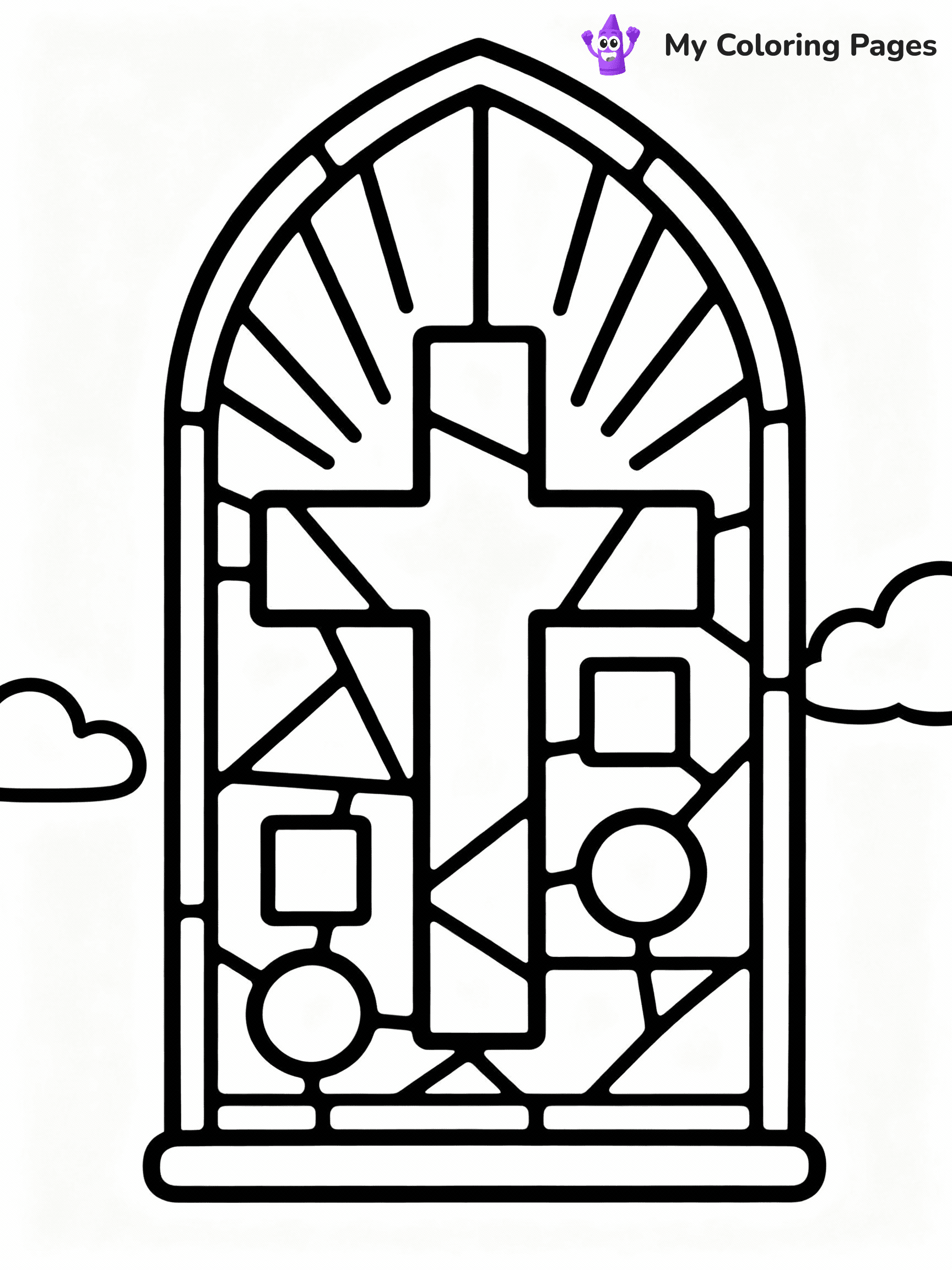 Cross Coloring Pages - 29