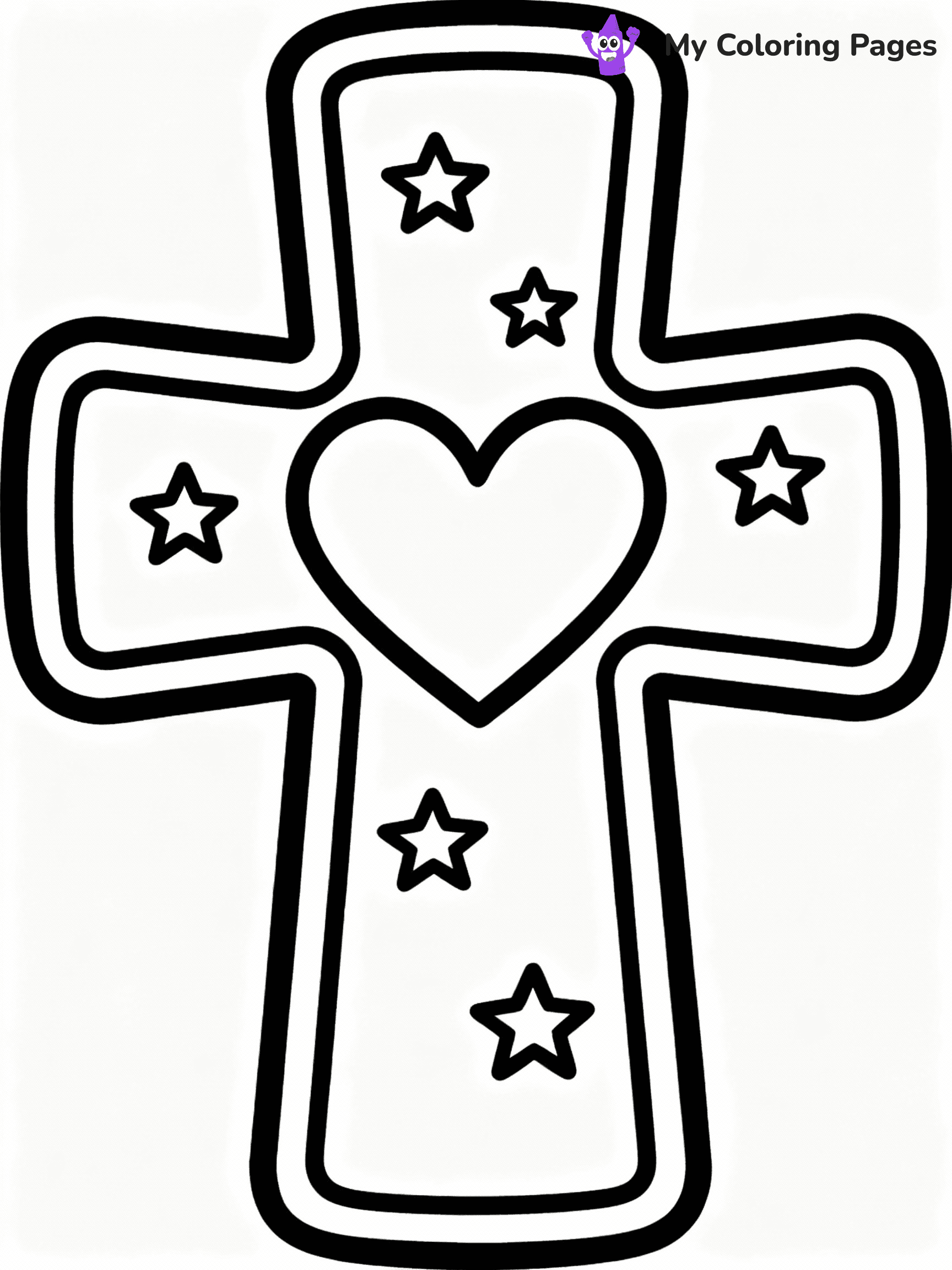 Cross Coloring Pages - 27