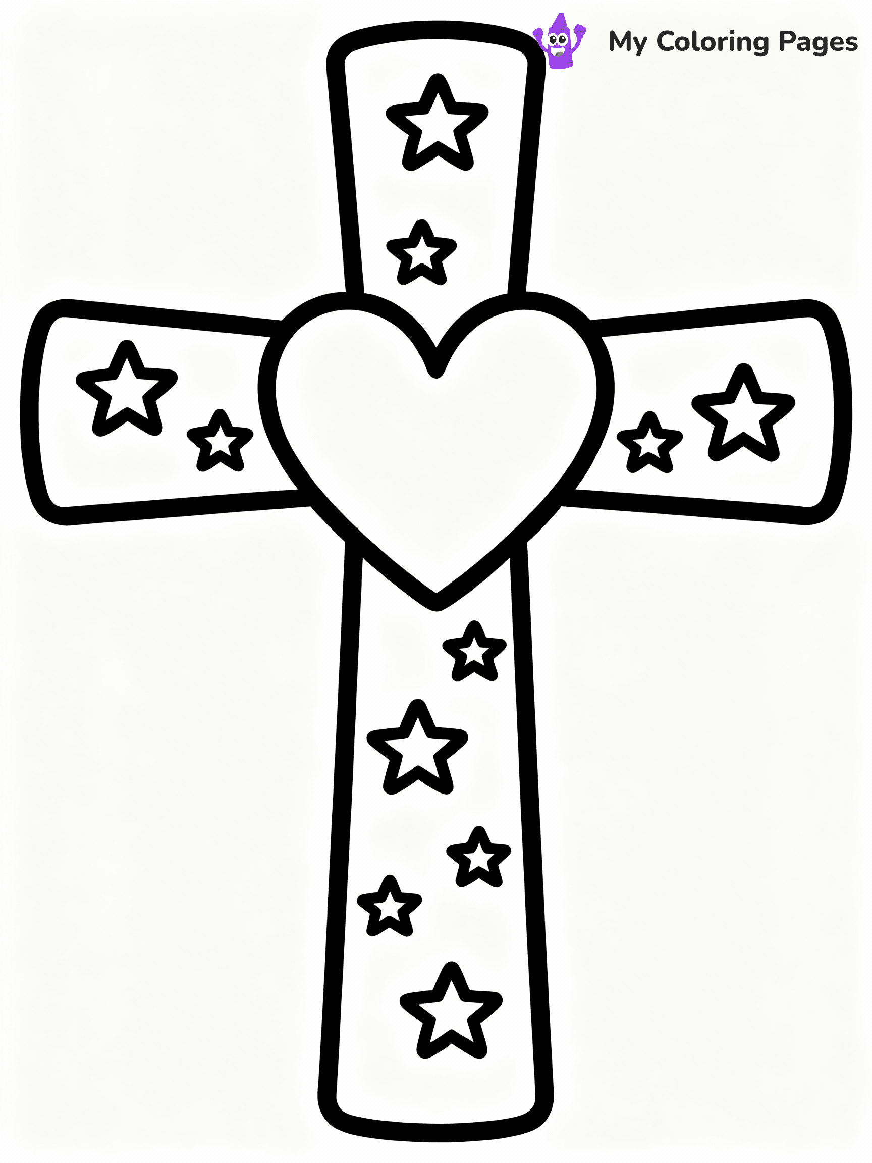 Cross Coloring Pages - 26