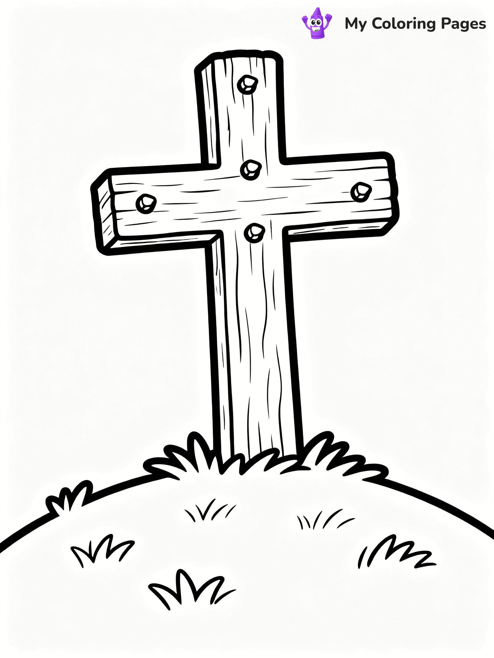 Cross Coloring Pages - 19
