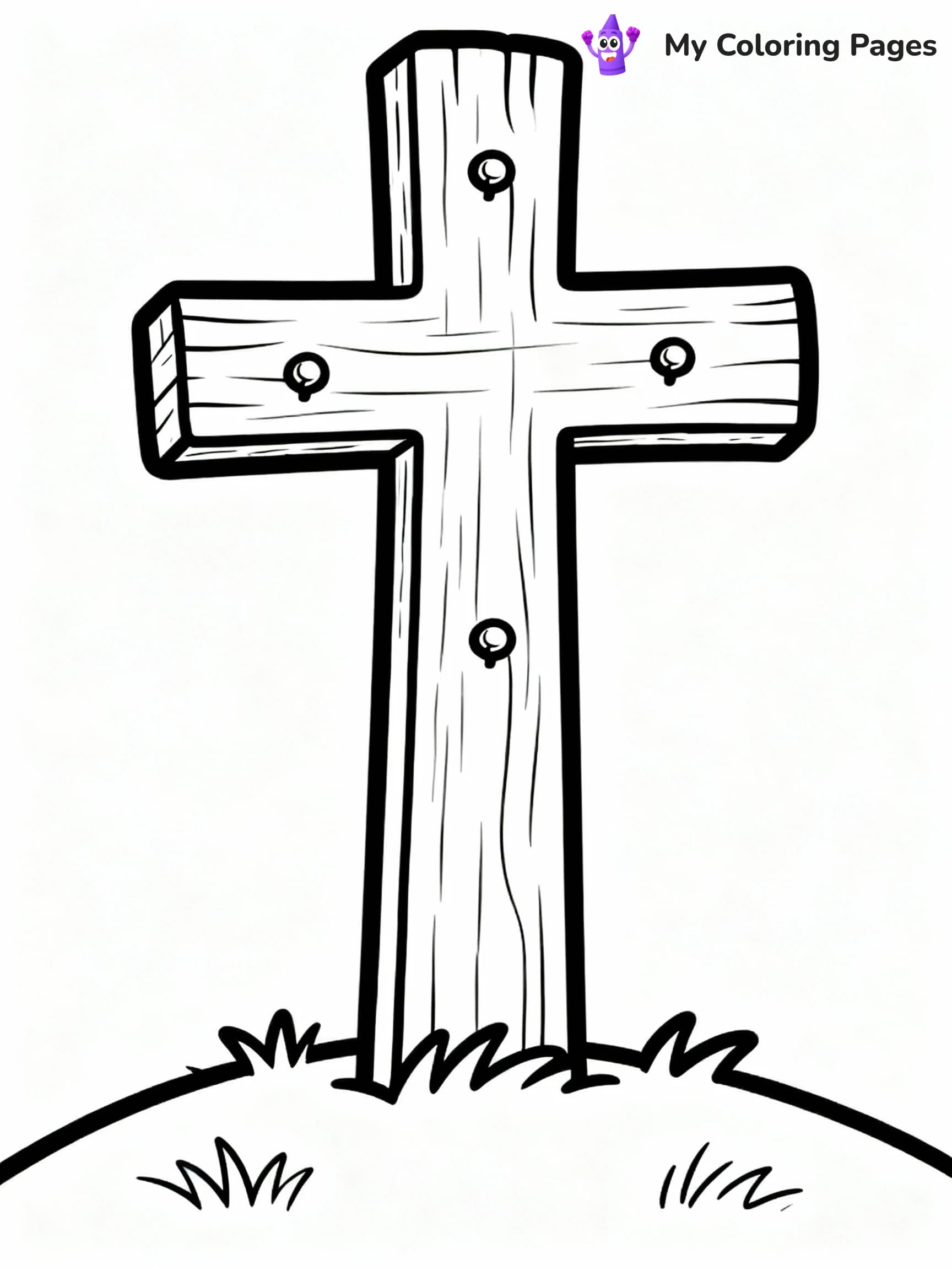 Cross Coloring Pages - 15