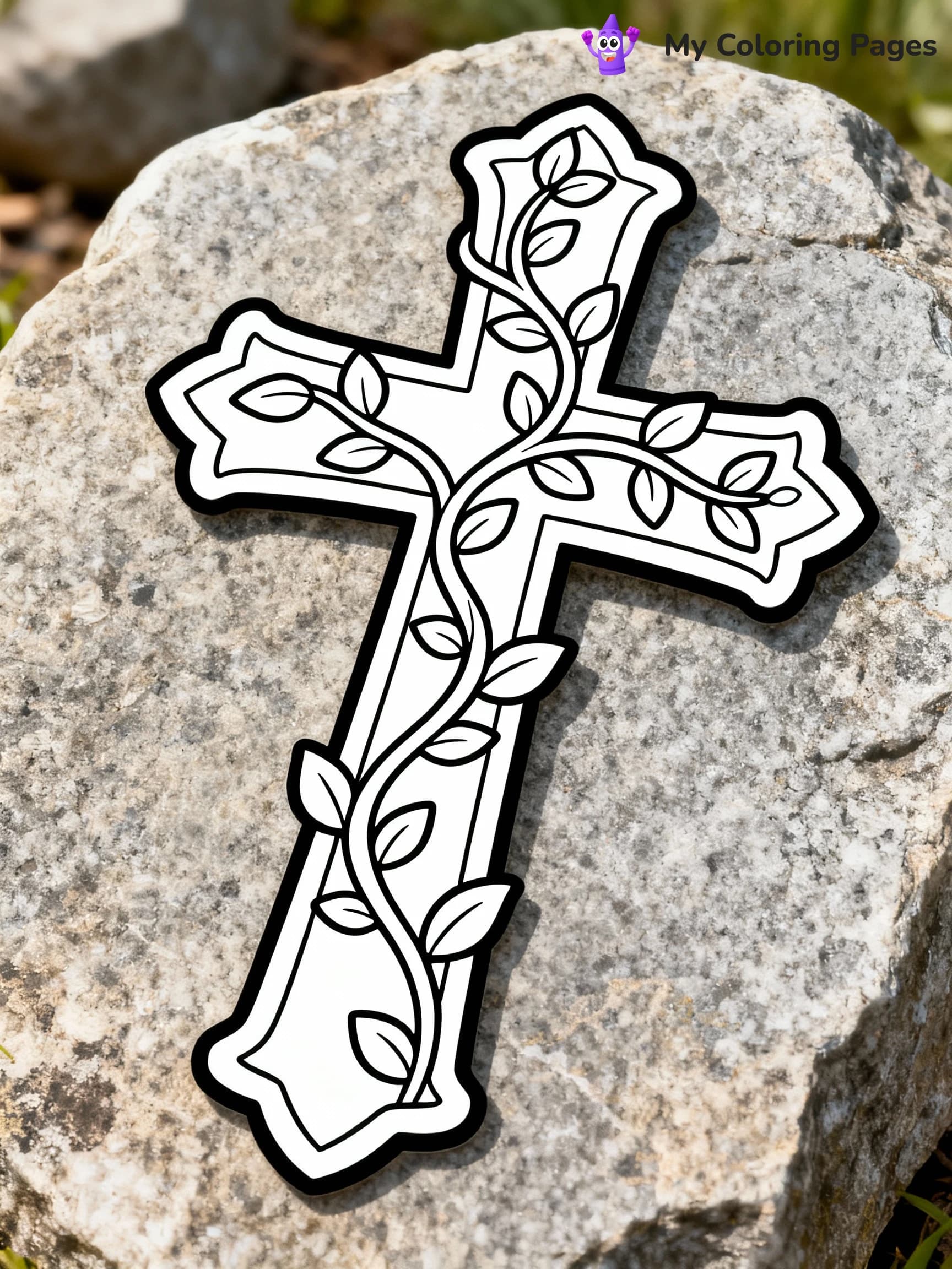 Cross Coloring Pages - 11