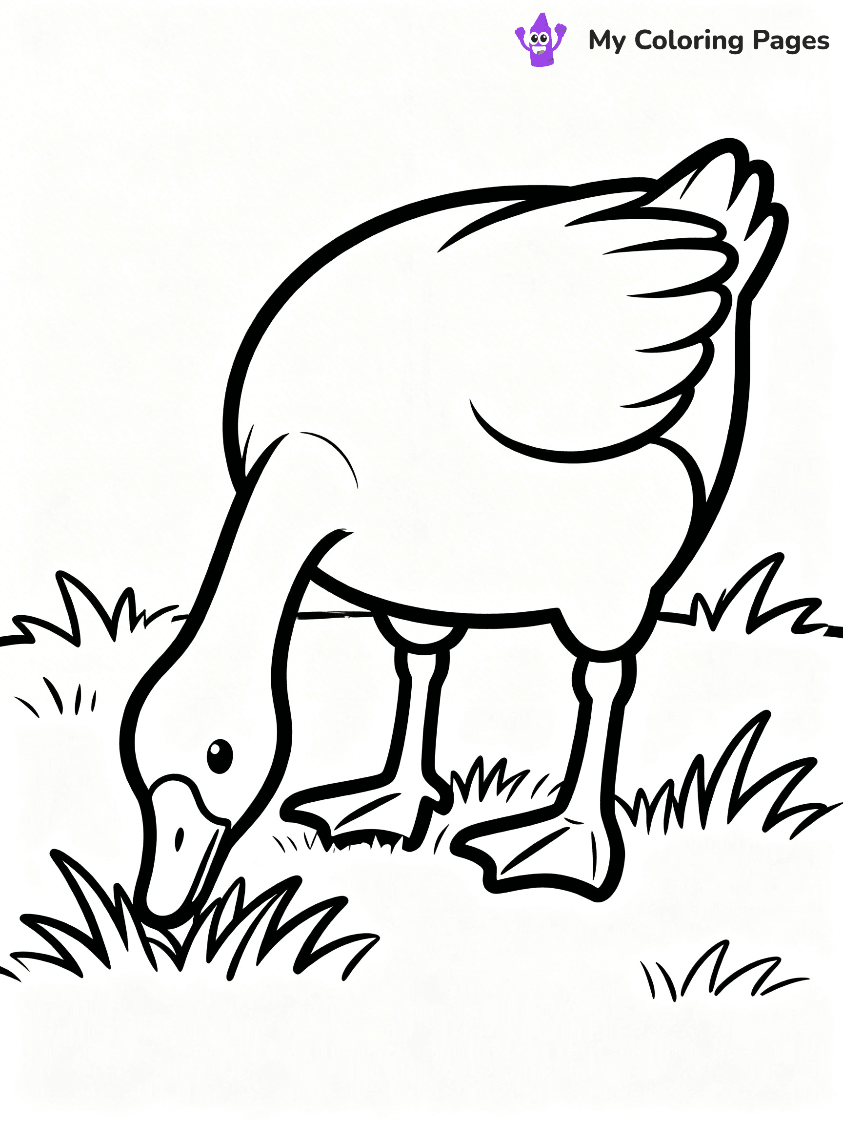 Goose Coloring Pages - 31