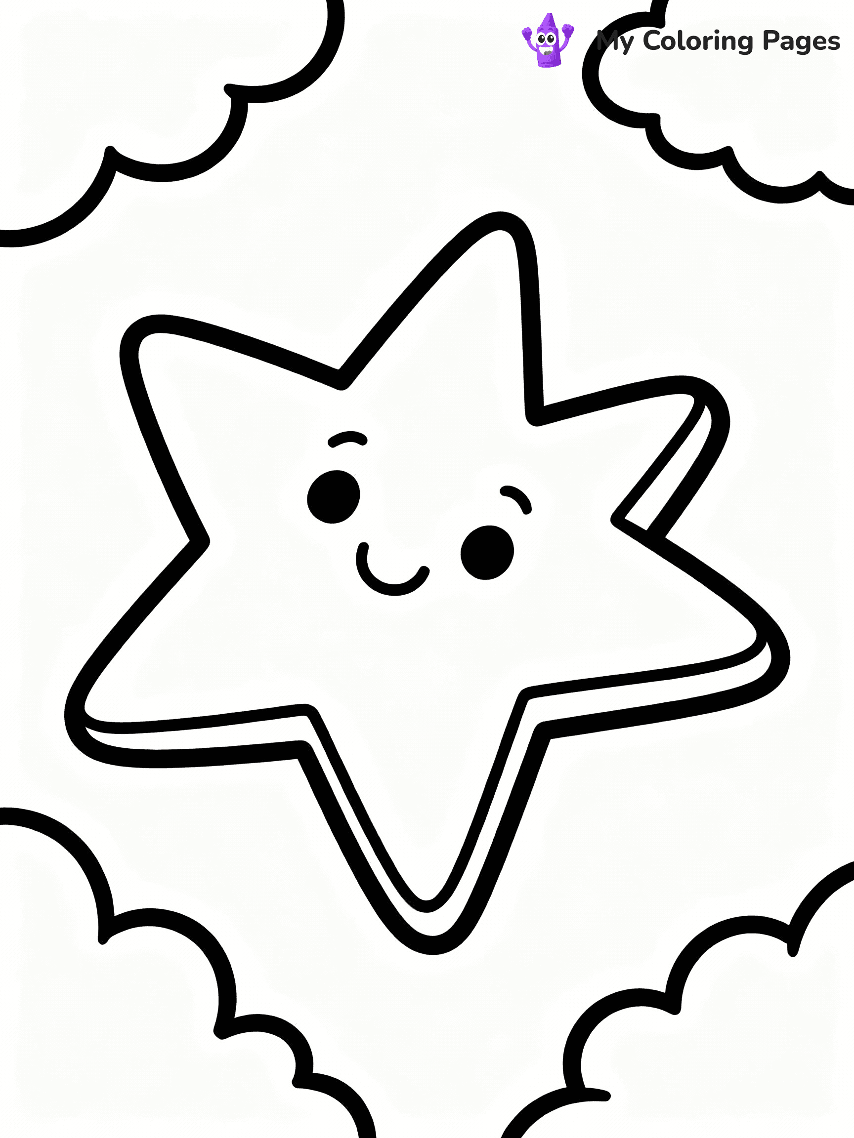 Star Coloring Pages - 30