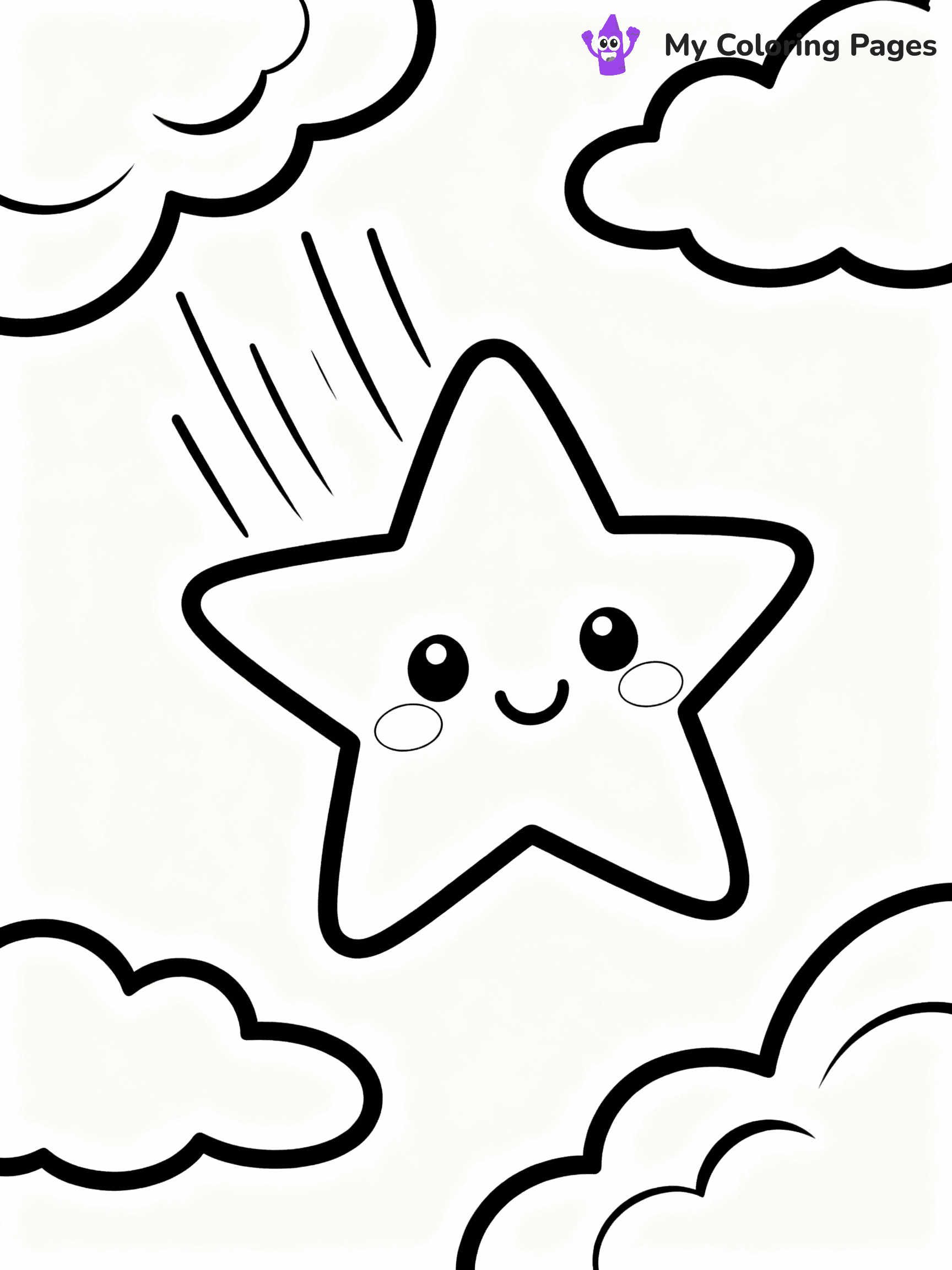 Star Coloring Pages - 29