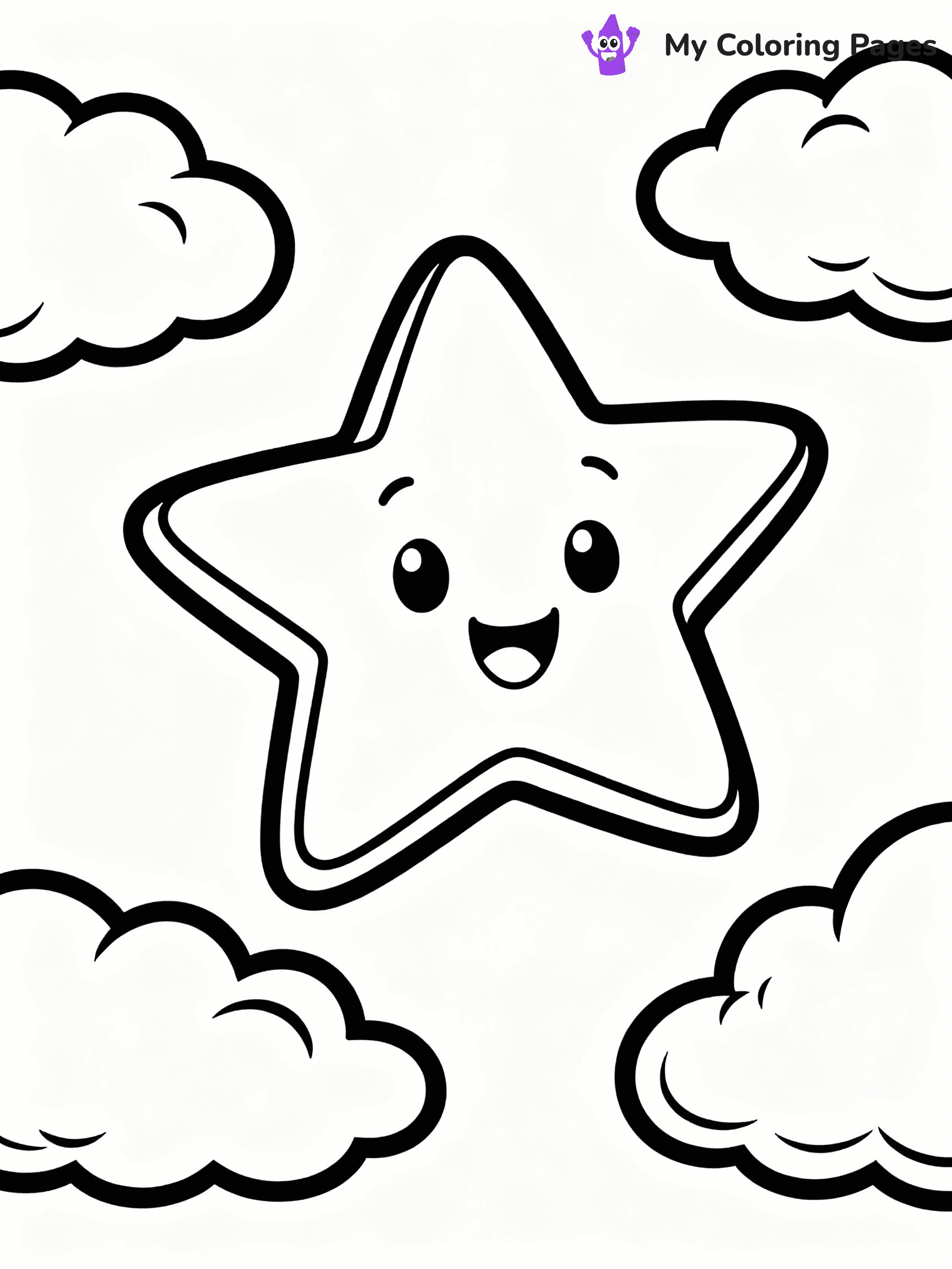 Star Coloring Pages - 25