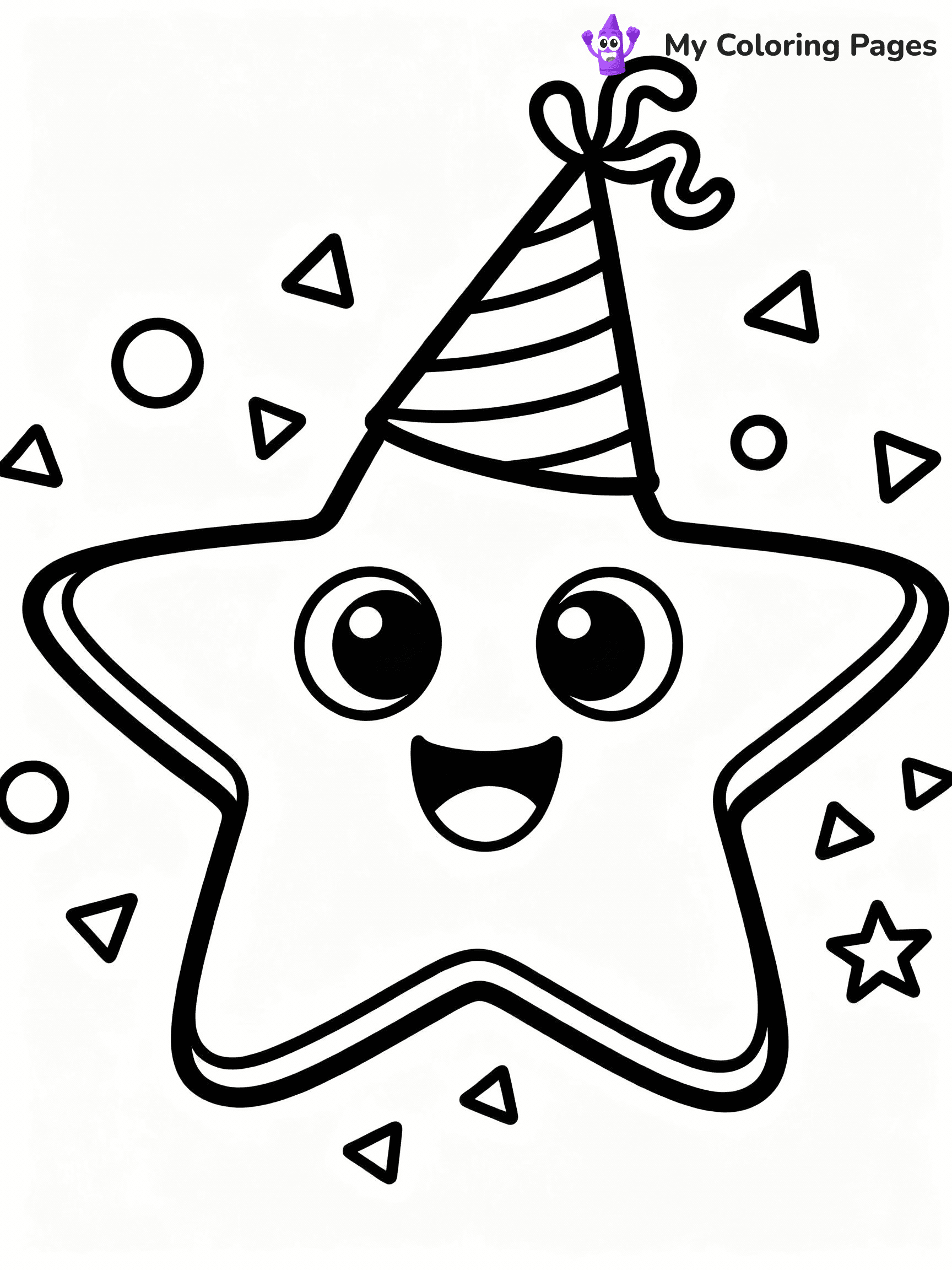 Star Coloring Pages - 23