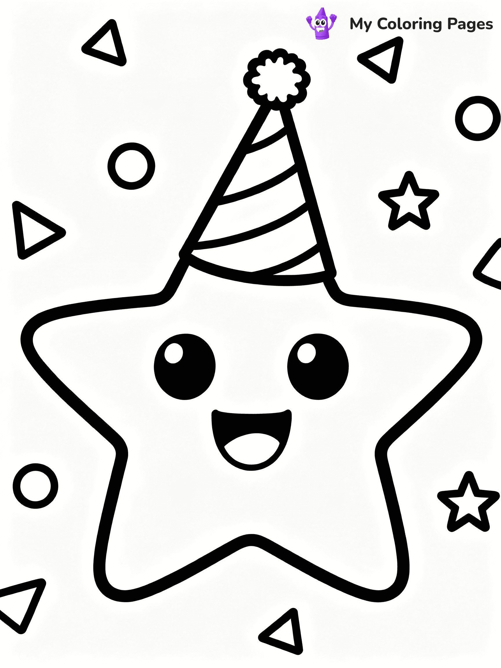 Star Coloring Pages - 20