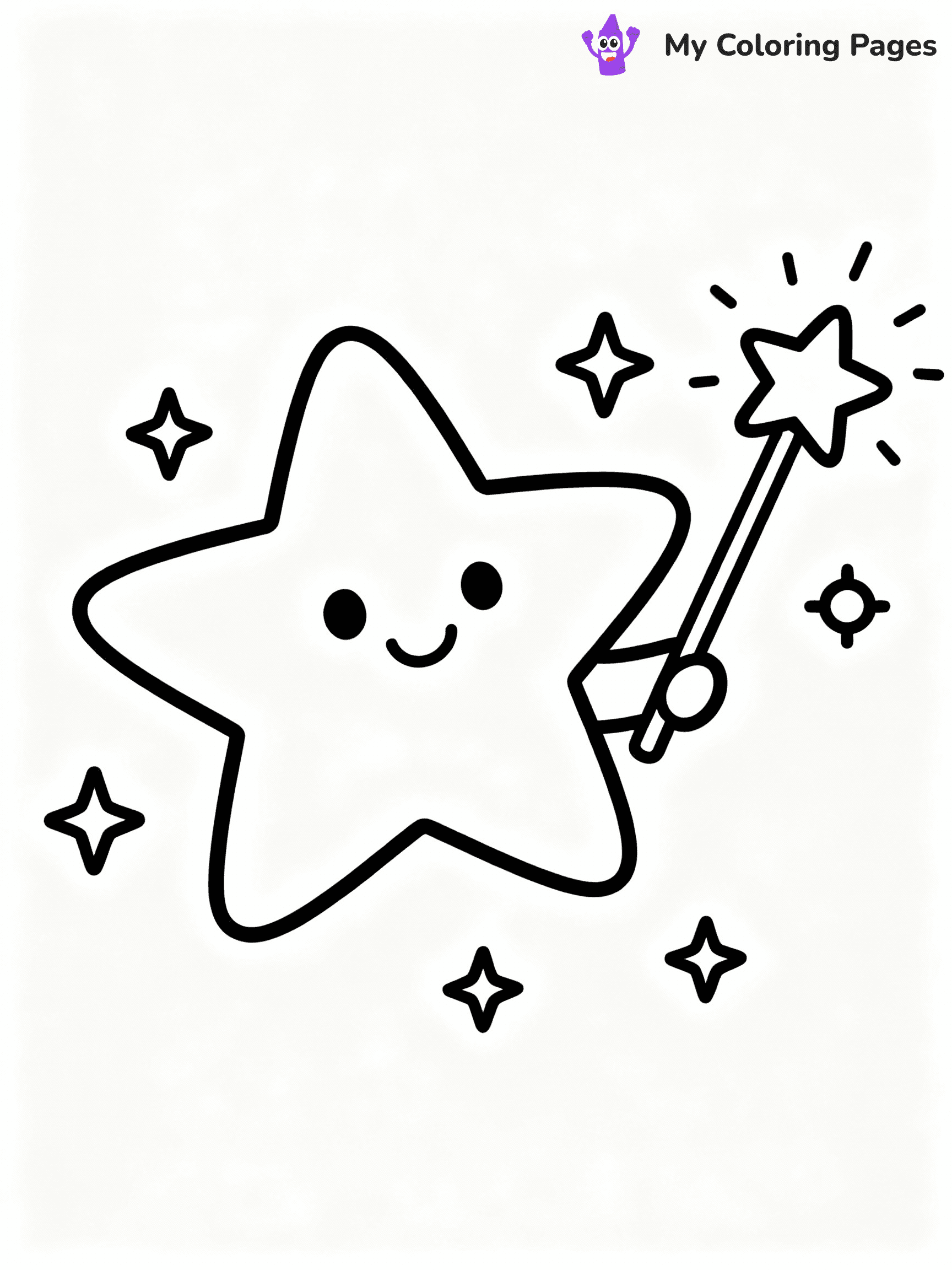 Star Coloring Pages - 16