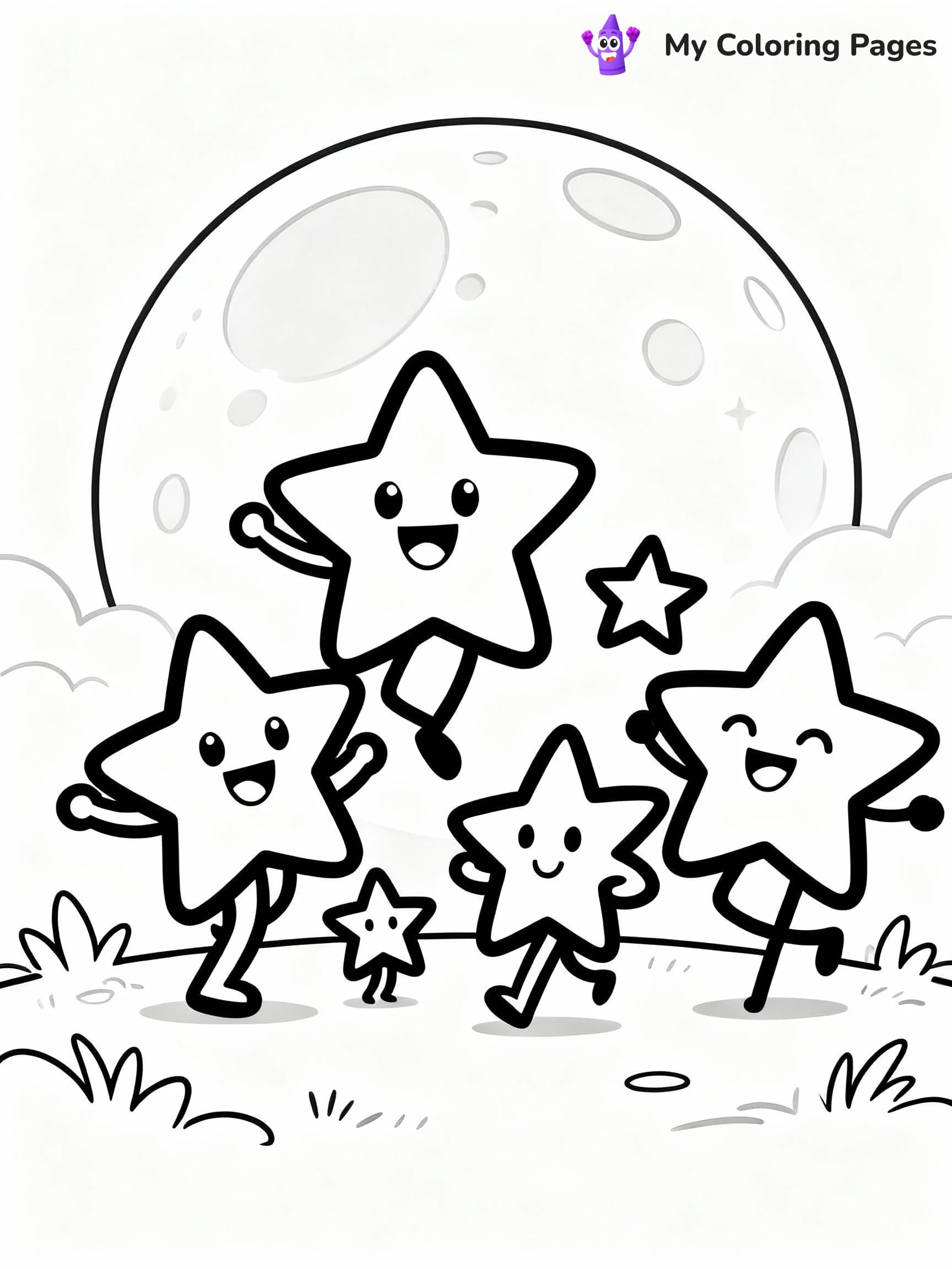 Star Coloring Pages - 11