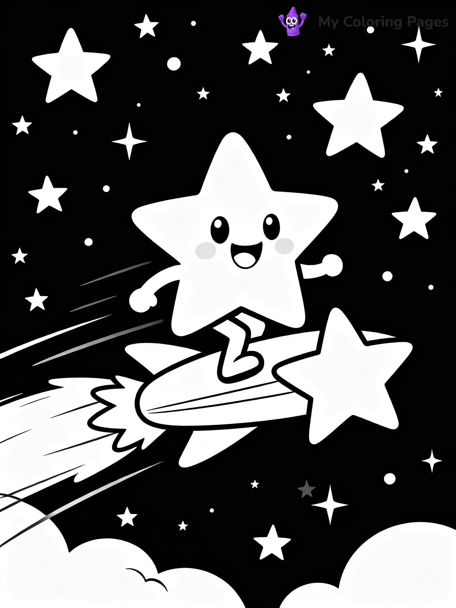 Star Coloring Pages - 3